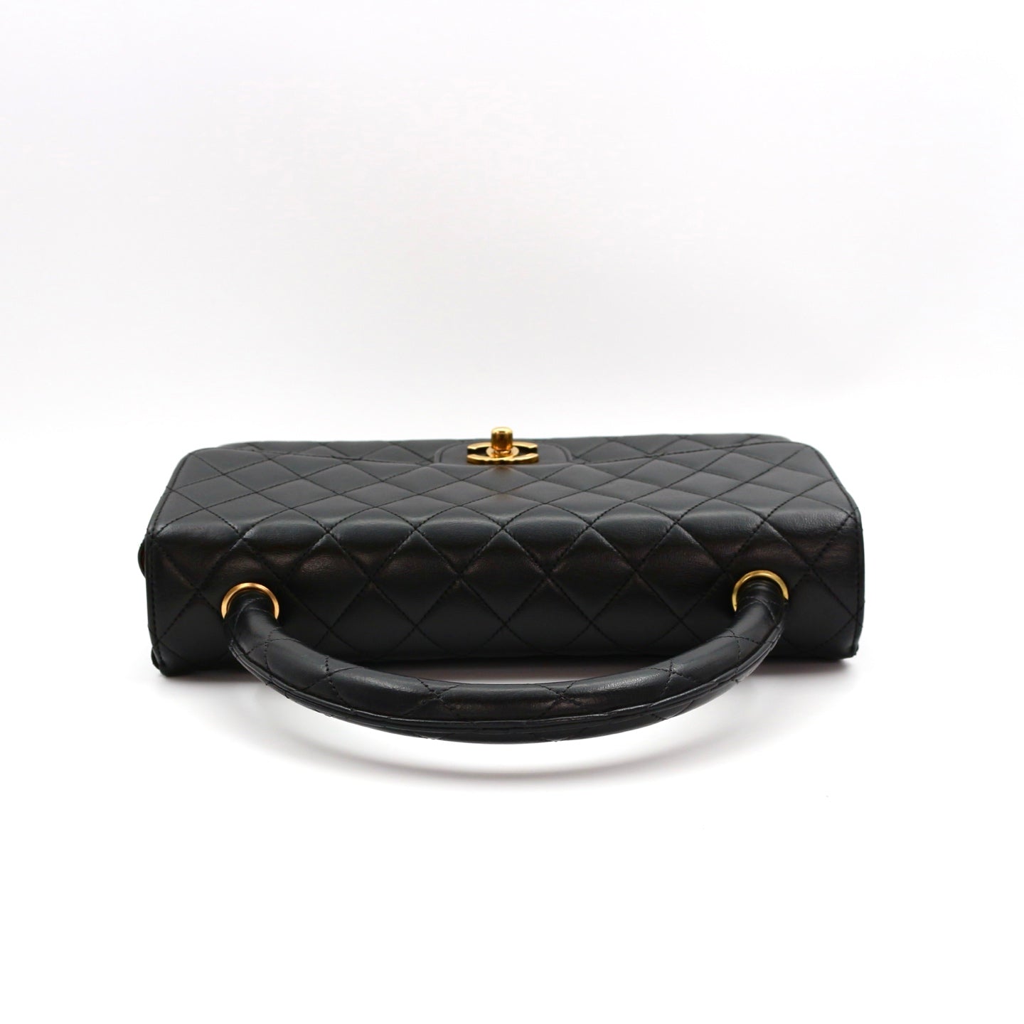 CHANEL Black Lambskin Classic Single Flap Twin Bags[Used]