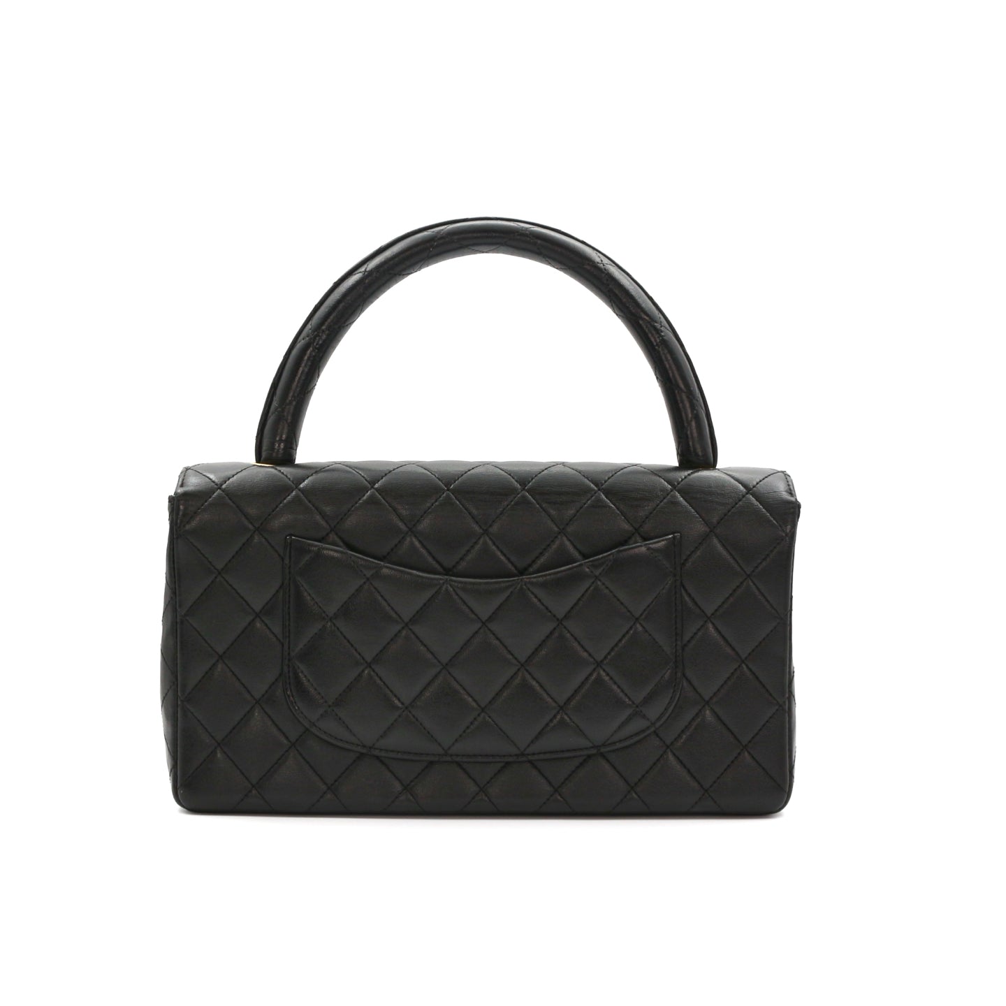CHANEL Black Lambskin Classic Single Flap Twin Bags[Used]