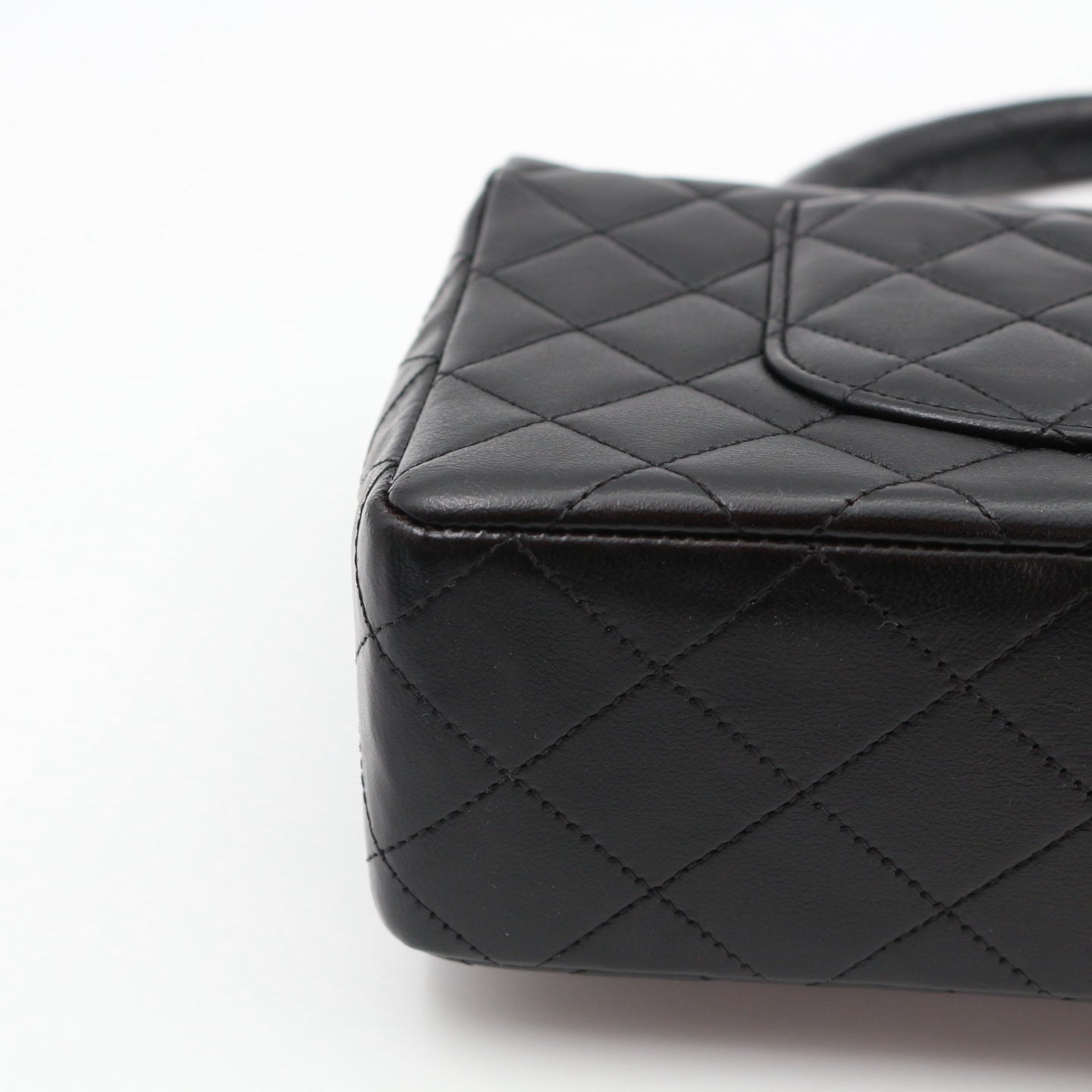 CHANEL Black Lambskin Classic Single Flap Twin Bags[Used]