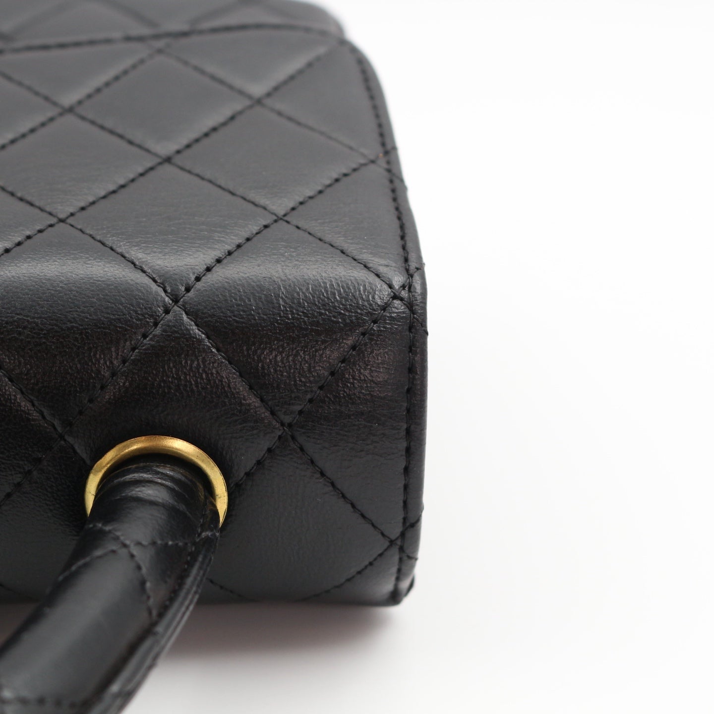 CHANEL Black Lambskin Classic Single Flap Twin Bags[Used]