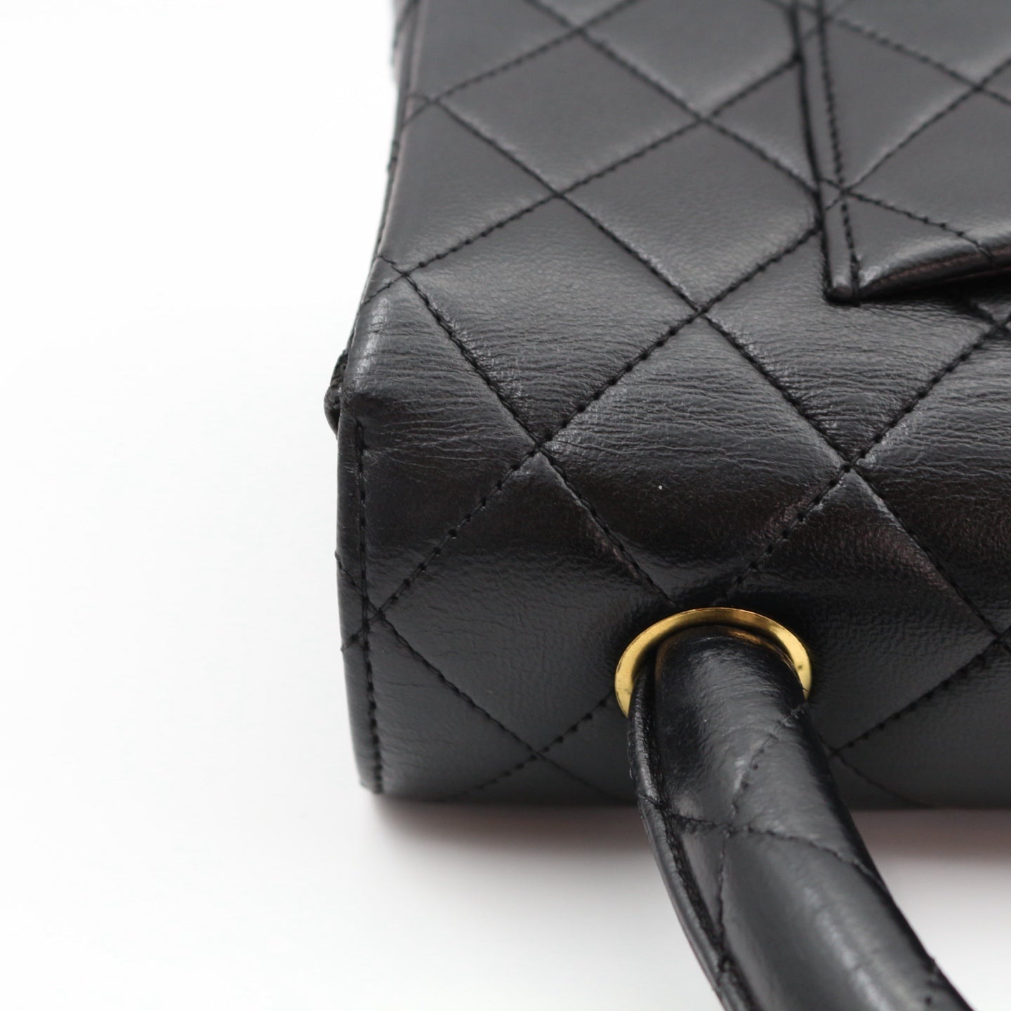 CHANEL Black Lambskin Classic Single Flap Twin Bags[Used]