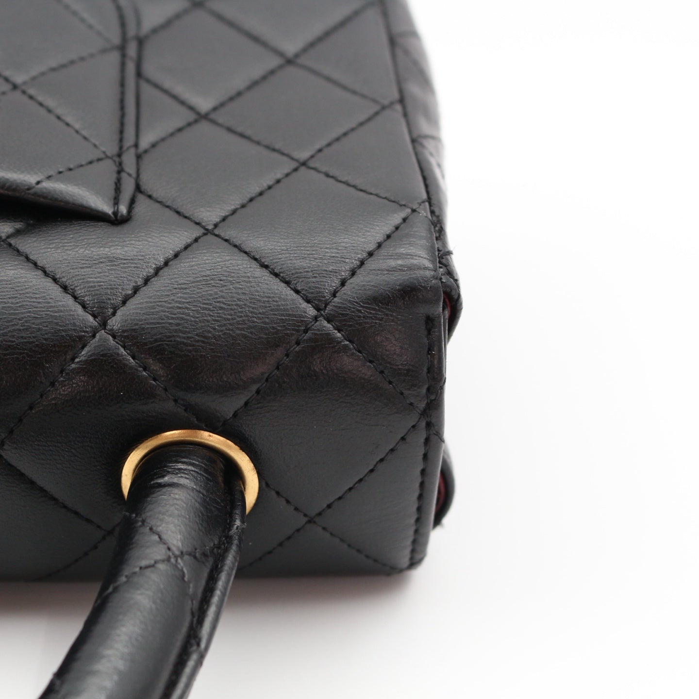CHANEL Black Lambskin Classic Single Flap Twin Bags[Used]