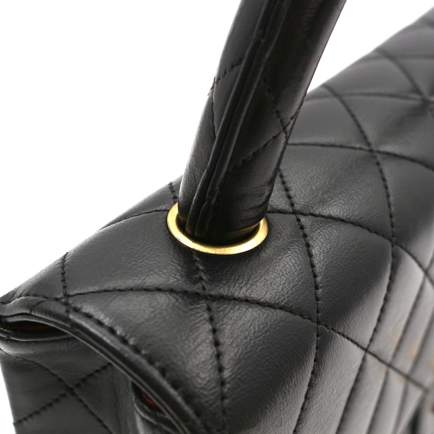 CHANEL Black Lambskin Classic Single Flap Twin Bags[Used]