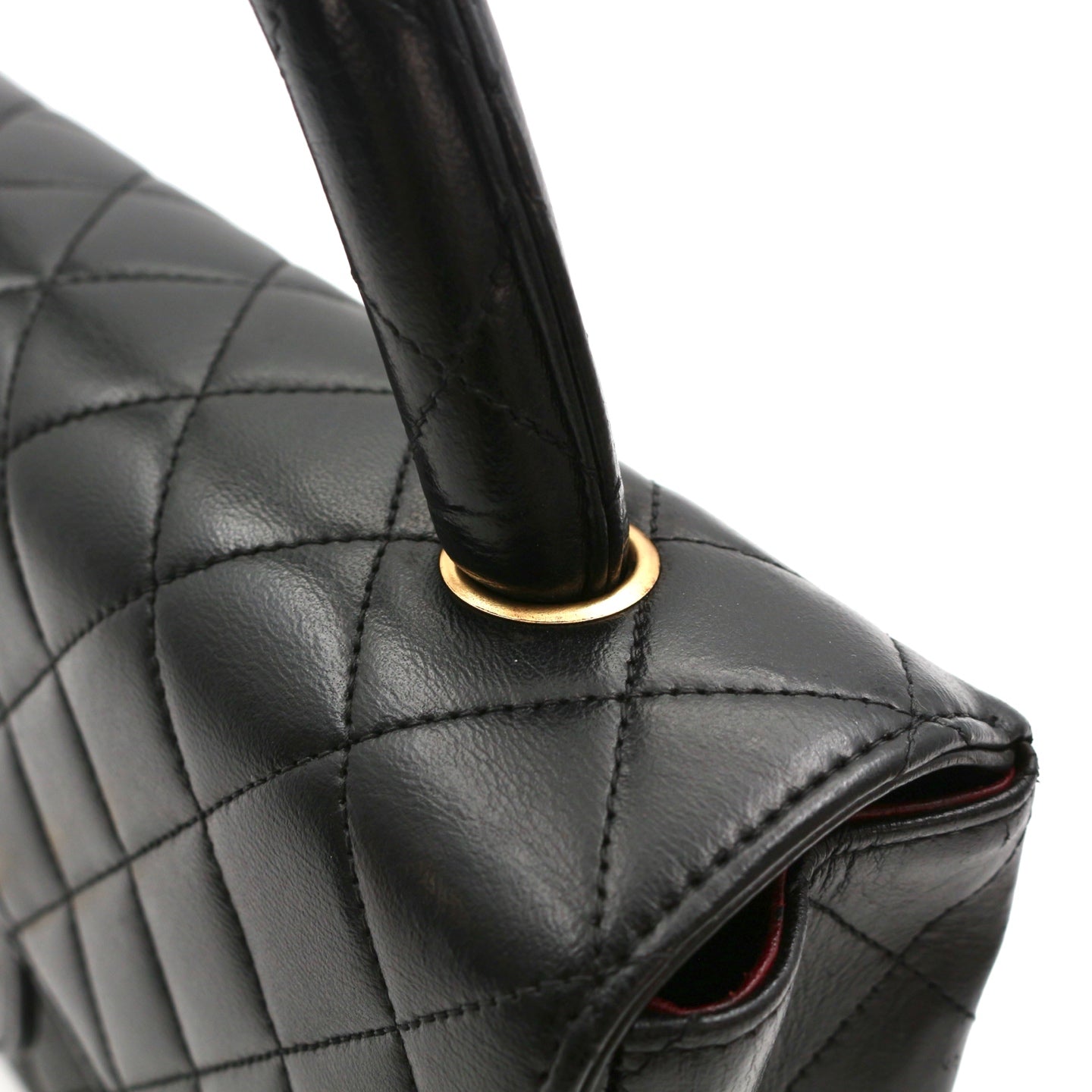 CHANEL Black Lambskin Classic Single Flap Twin Bags[Used]