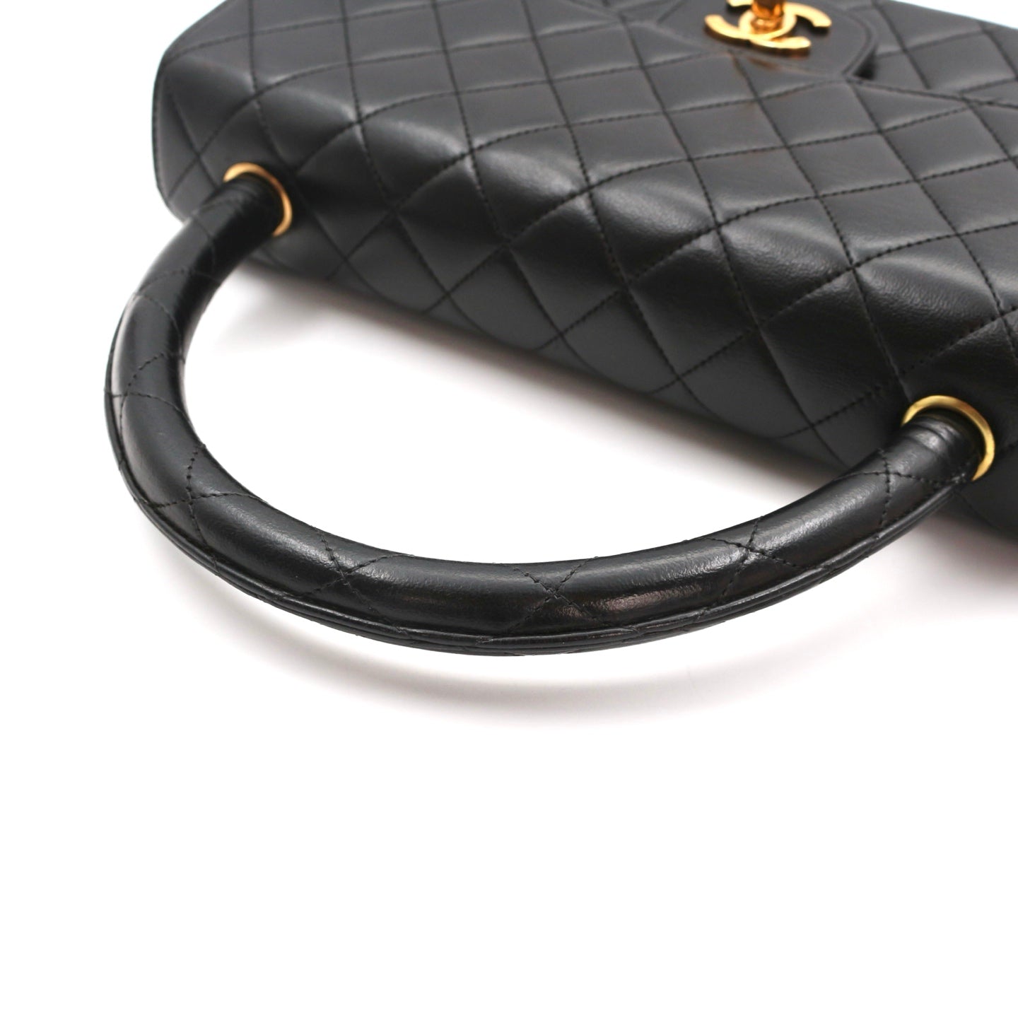 CHANEL Black Lambskin Classic Single Flap Twin Bags[Used]