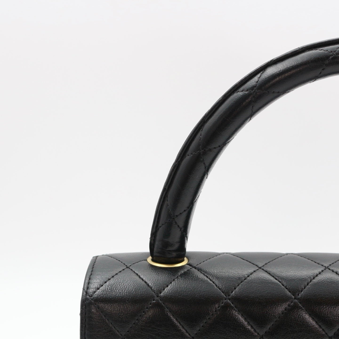 CHANEL Black Lambskin Classic Single Flap Twin Bags[Used]