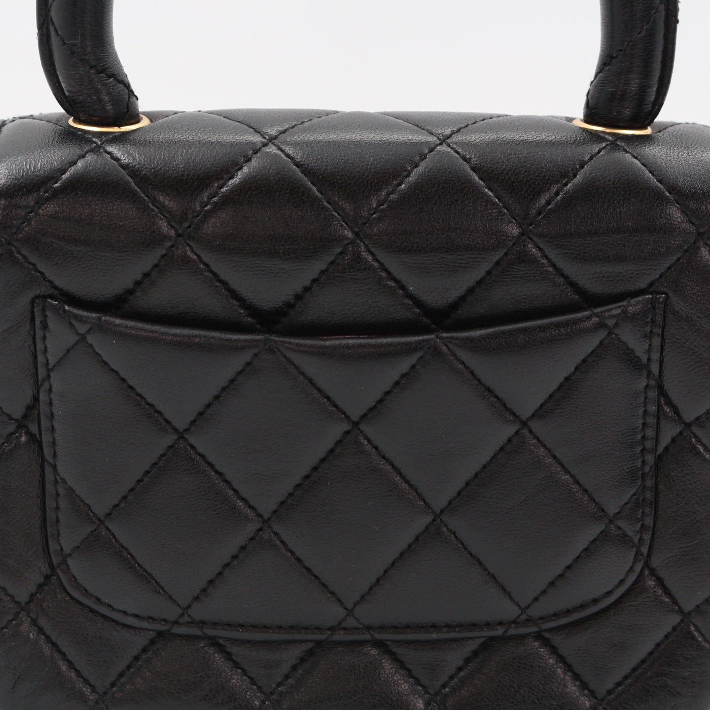 CHANEL Black Lambskin Classic Single Flap Twin Bags[Used]