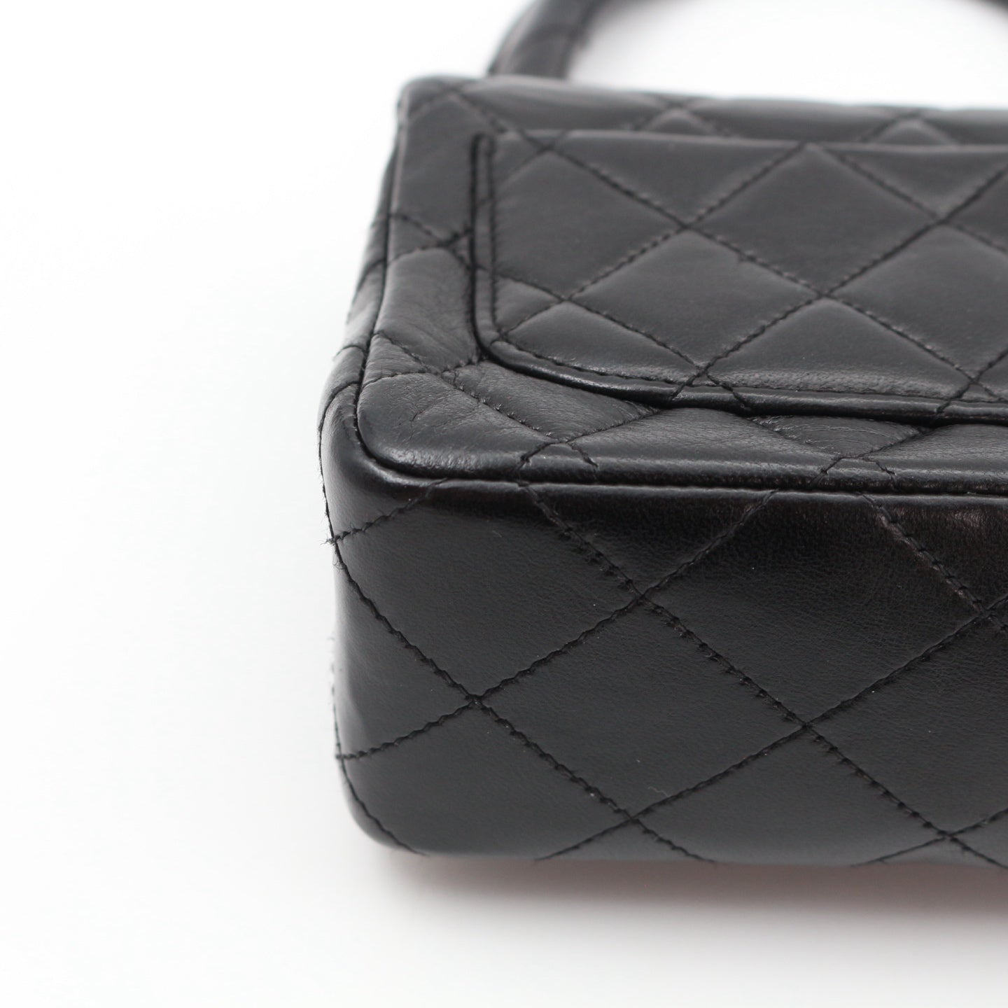 CHANEL Black Lambskin Classic Single Flap Twin Bags[Used]
