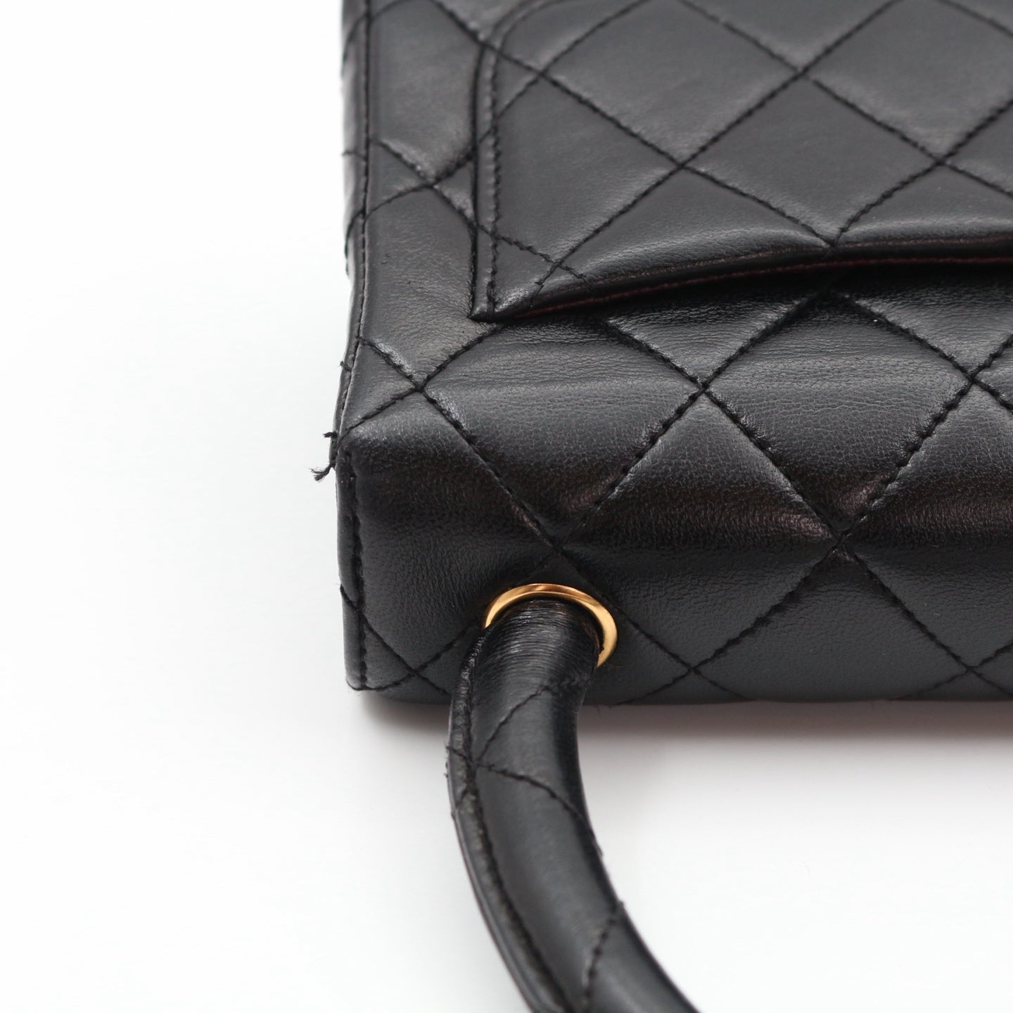 CHANEL Black Lambskin Classic Single Flap Twin Bags[Used]