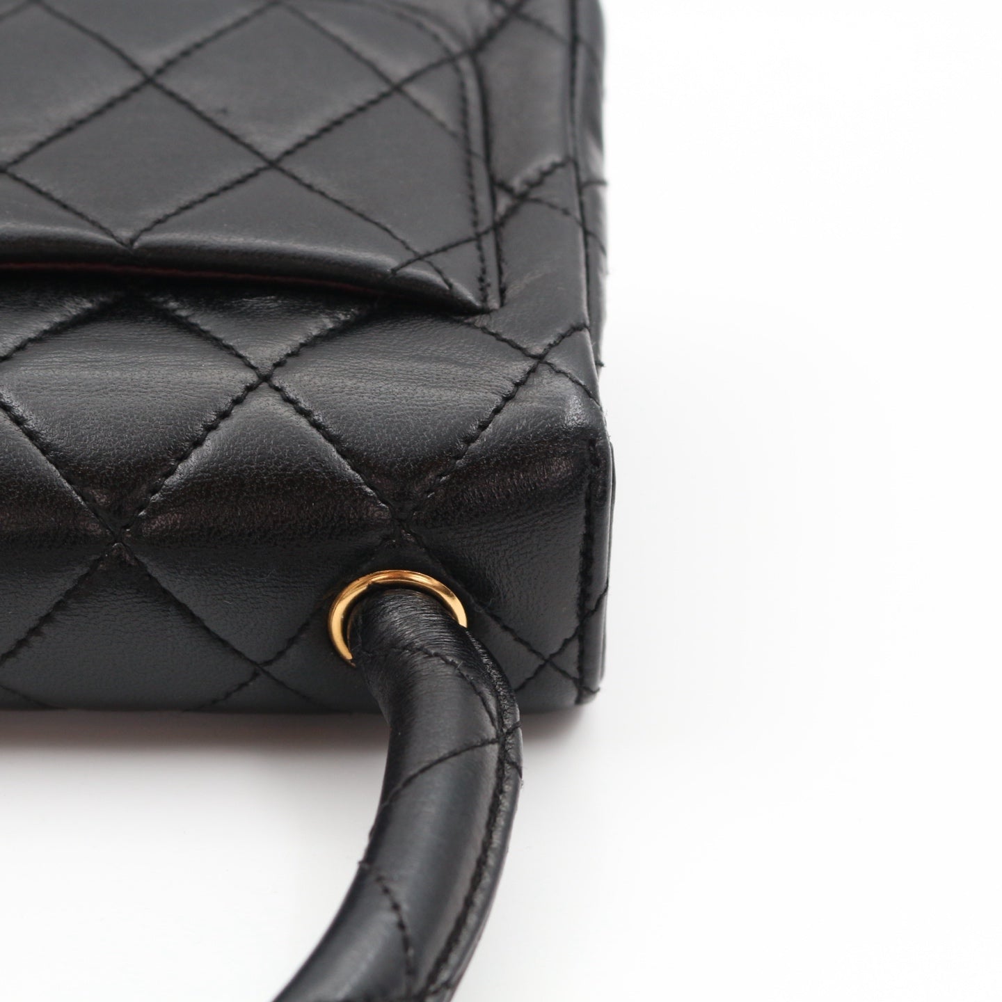 CHANEL Black Lambskin Classic Single Flap Twin Bags[Used]