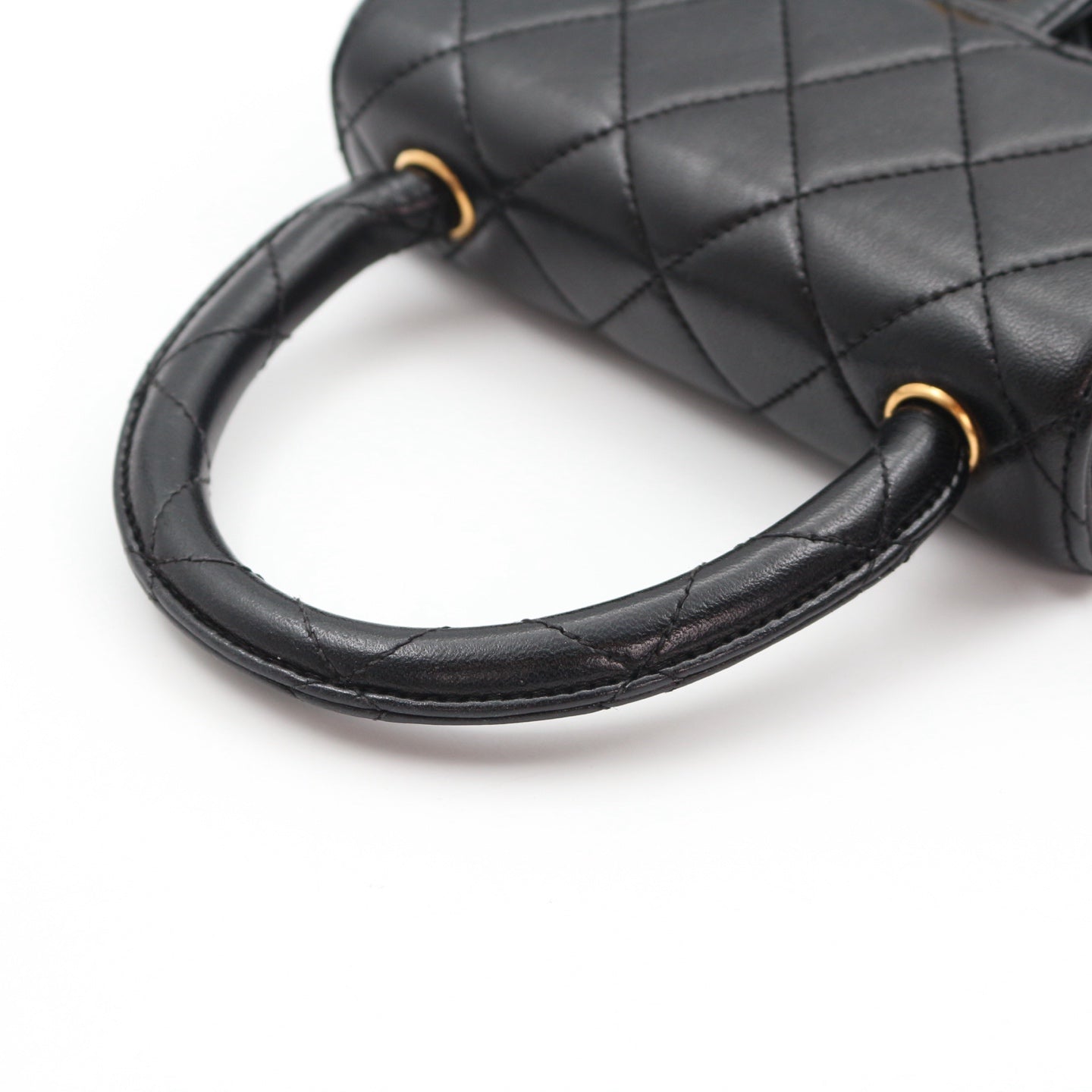 CHANEL Black Lambskin Classic Single Flap Twin Bags[Used]