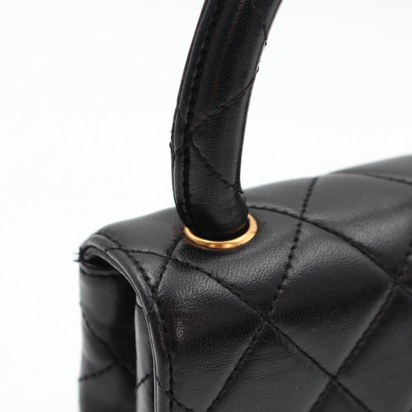 CHANEL Black Lambskin Classic Single Flap Twin Bags[Used]