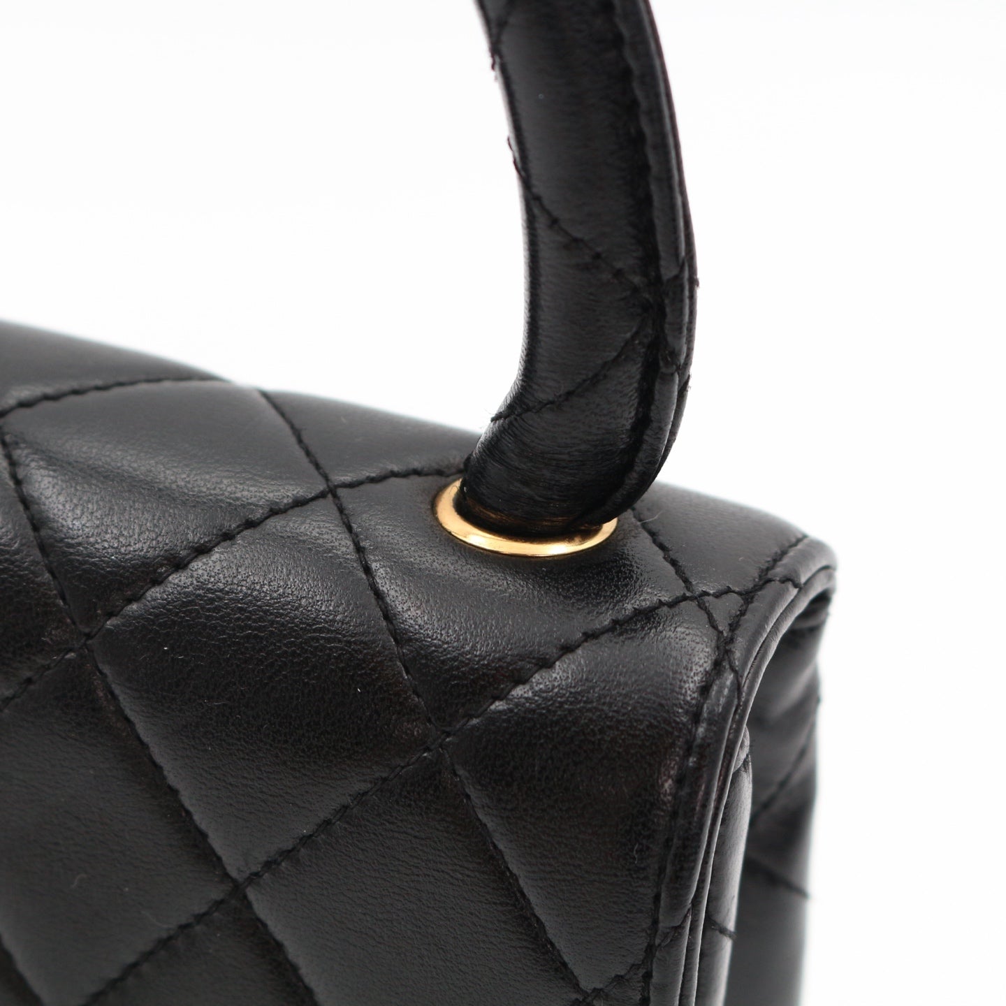 CHANEL Black Lambskin Classic Single Flap Twin Bags[Used]