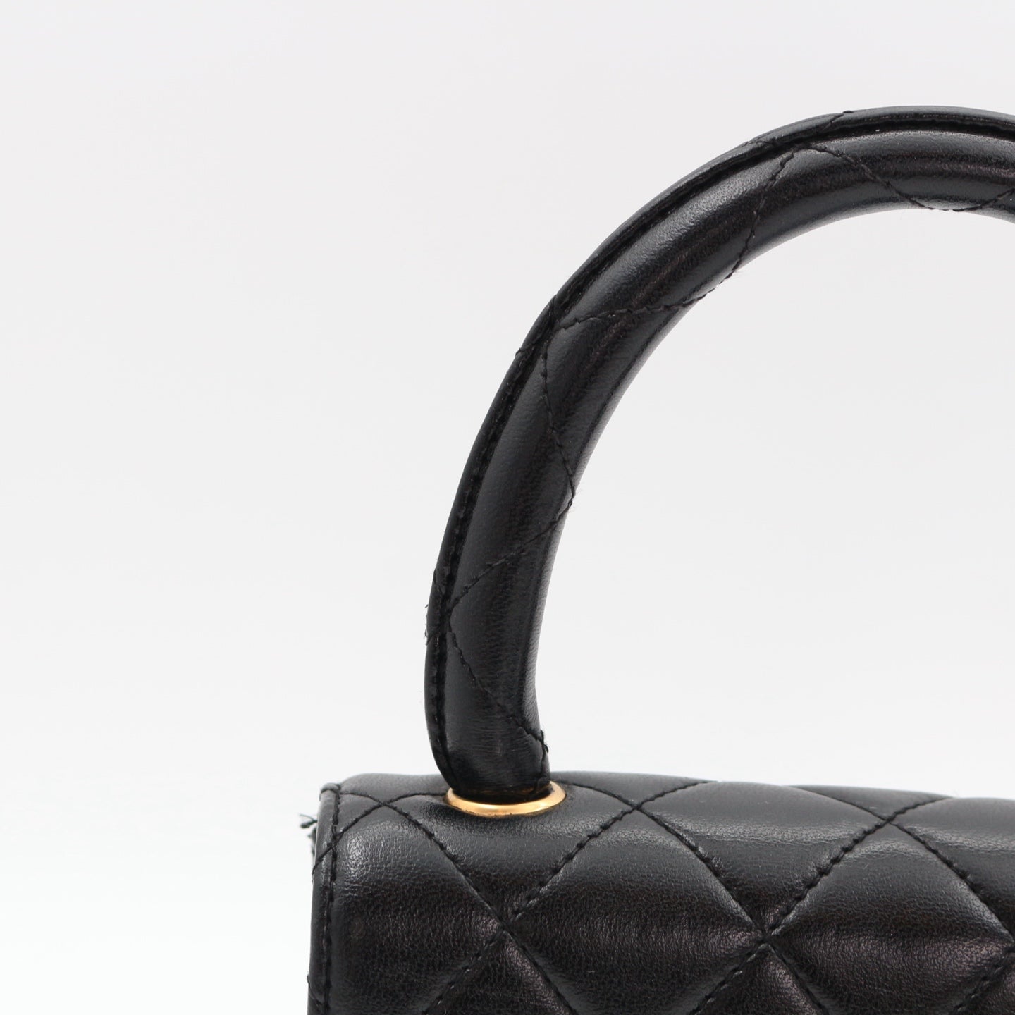 CHANEL Black Lambskin Classic Single Flap Twin Bags[Used]