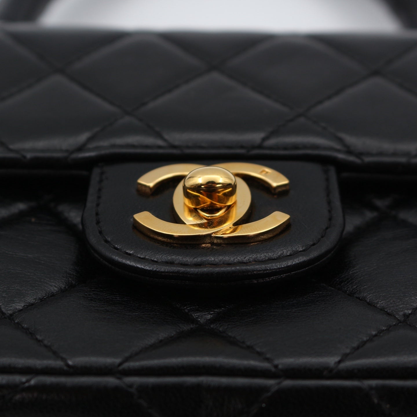 CHANEL Black Lambskin Classic Single Flap Twin Bags[Used]