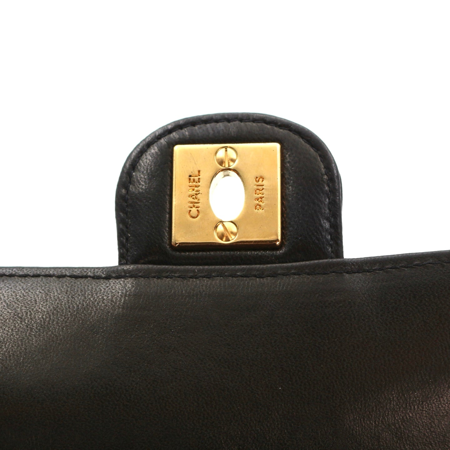 CHANEL Black Lambskin Classic Single Flap Twin Bags[Used]