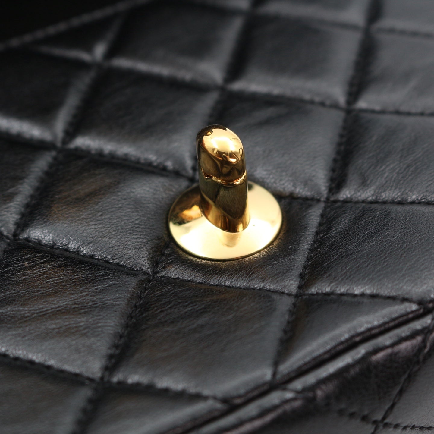 CHANEL Black Lambskin Classic Single Flap Twin Bags[Used]