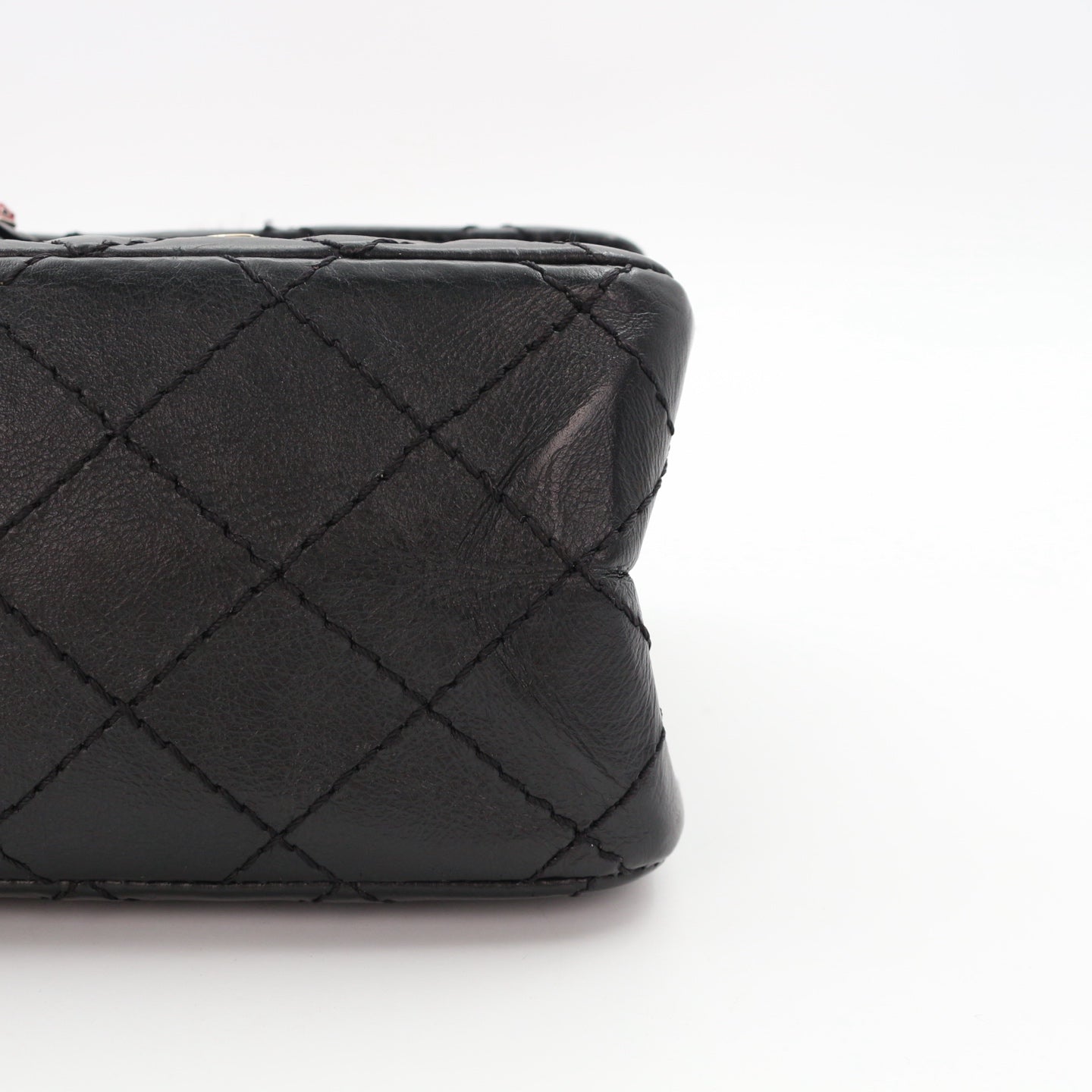 CHANEL Aged Calfskin Lucky Charms 2.55 Reissue 225 Flap Bag Black [Used]