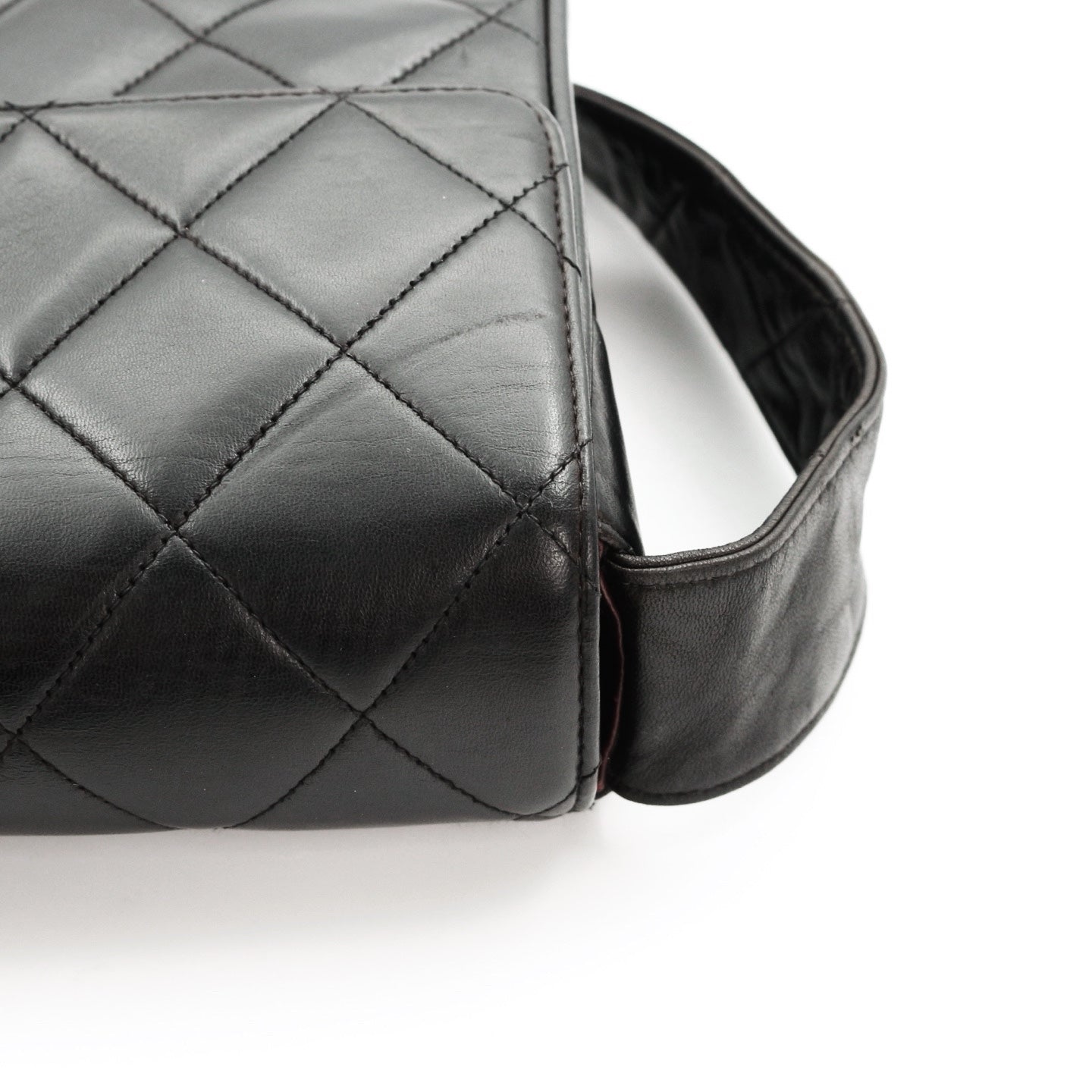 CHANEL So Black Lambskin CC Messenger Bag [Used]