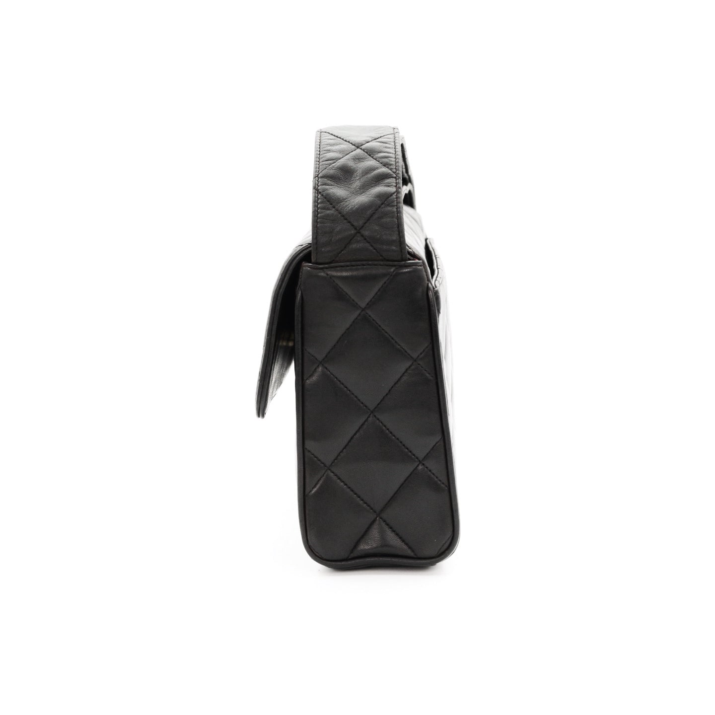 CHANEL So Black Lambskin CC Messenger Bag [Used]