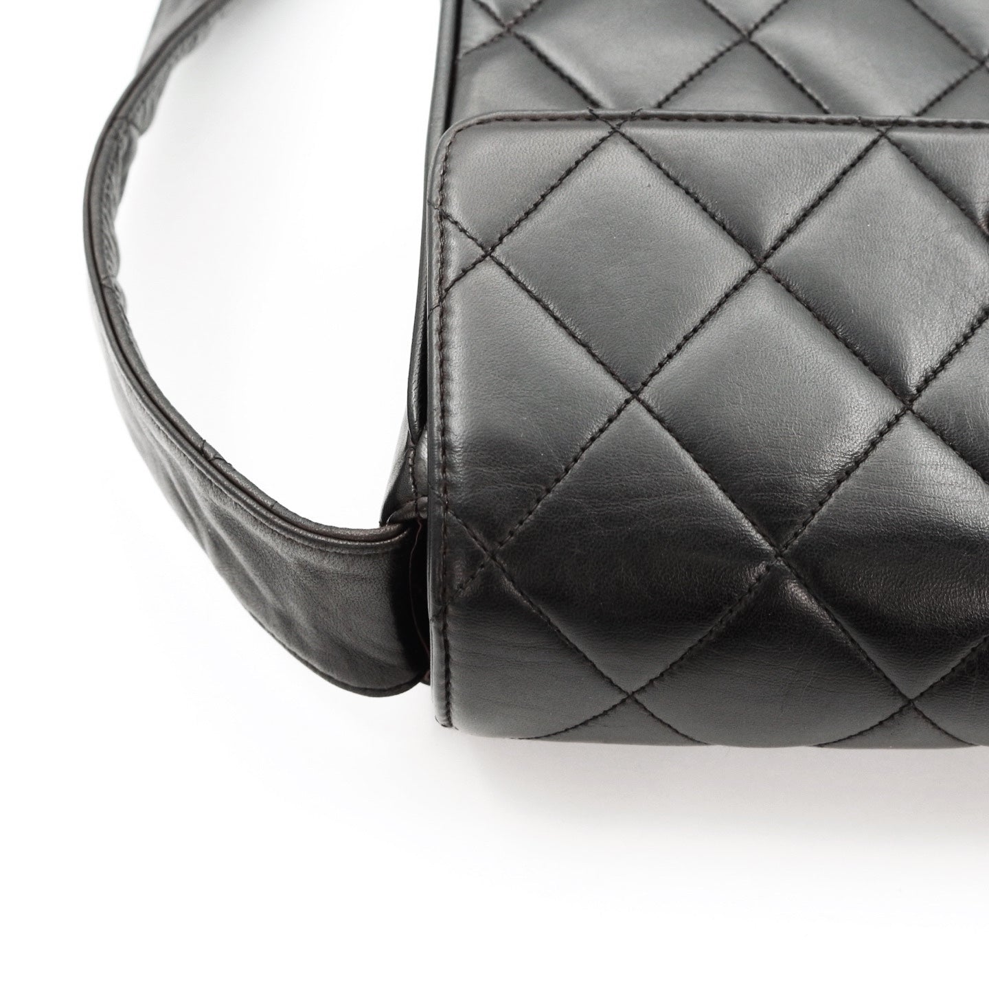 CHANEL So Black Lambskin CC Messenger Bag [Used]
