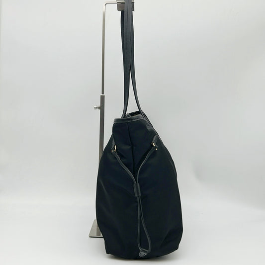 PRADA Black Nylon Large Tote Bag [Used]