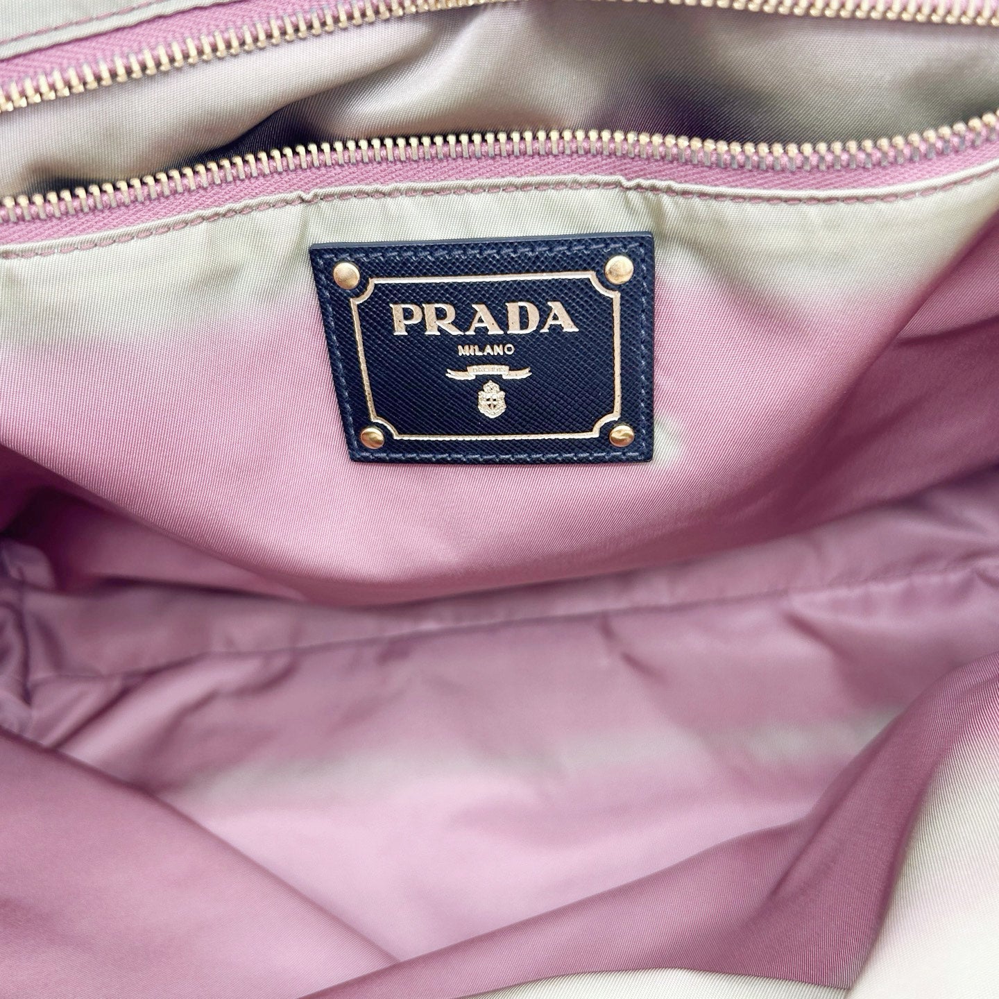 PRADA Black Nylon Large Tote Bag [Used]