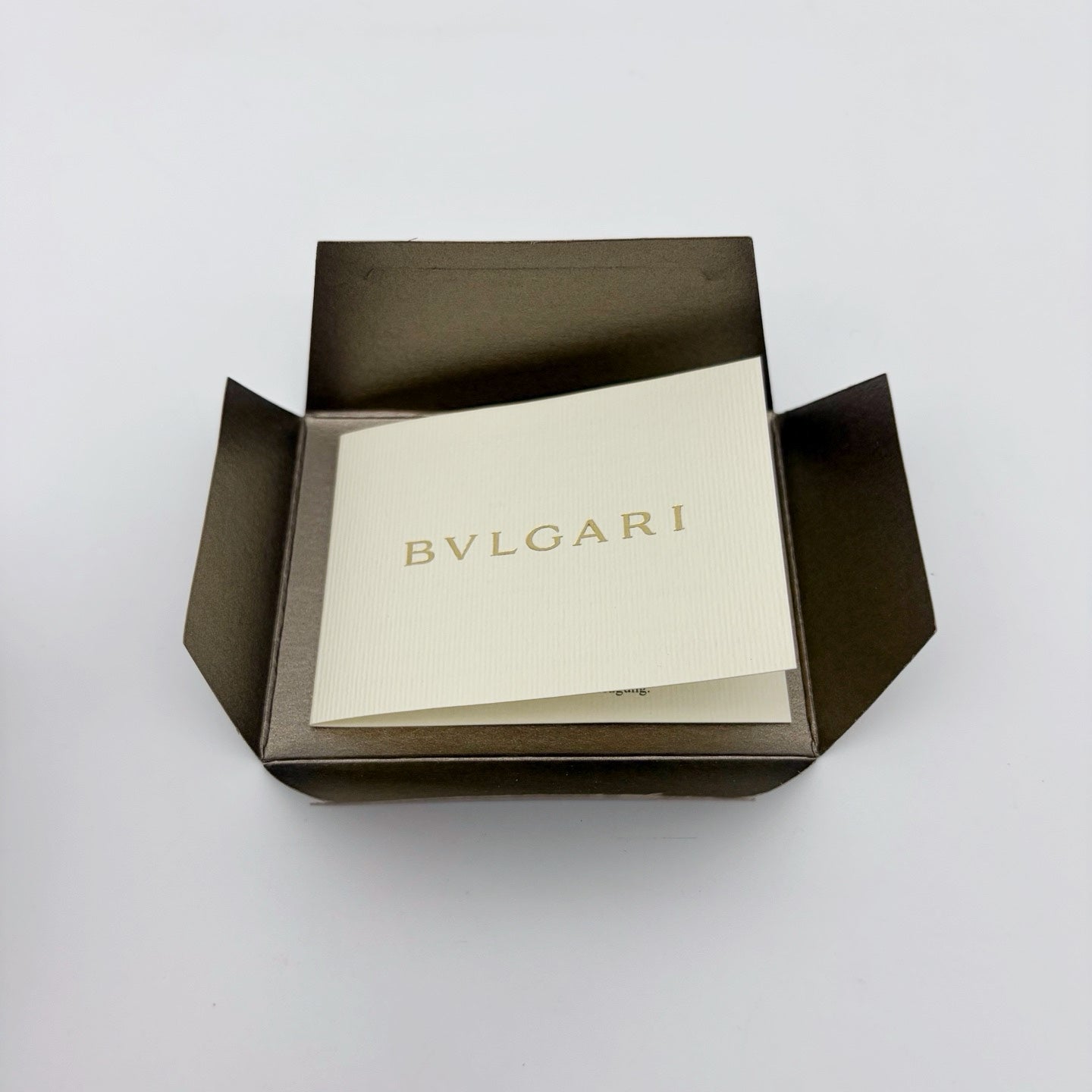 BVLGARI Black Leather Bi-Fold Wallet [Used]