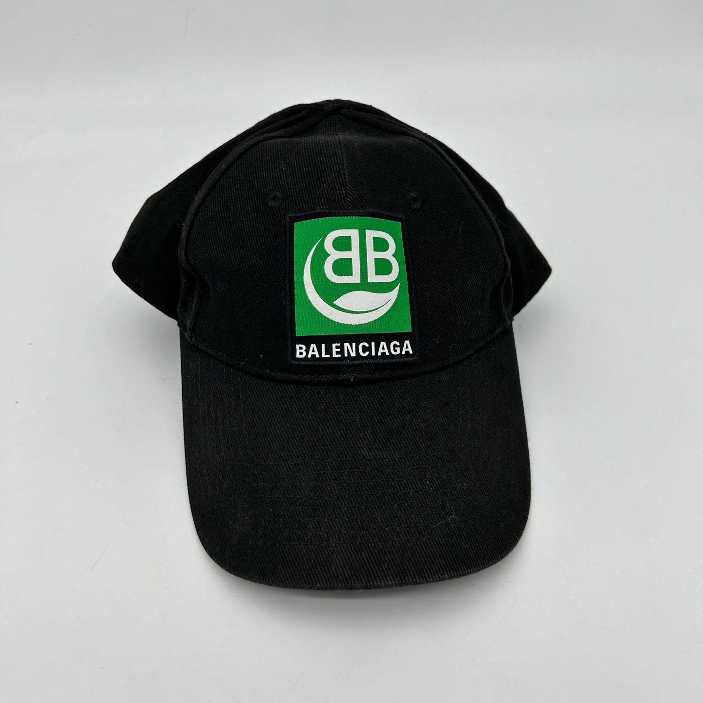 BALENCIAGA Logo Baseball Cap [Used]