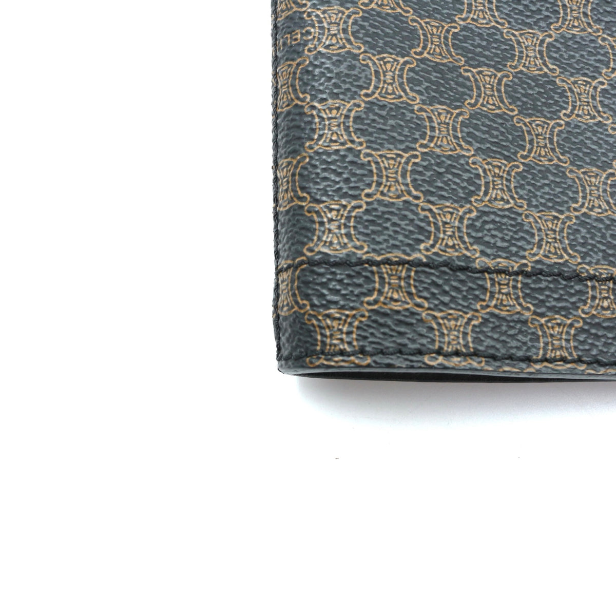 Celine Black Macadam Monogram Ring Handle Tote Bag [Used]