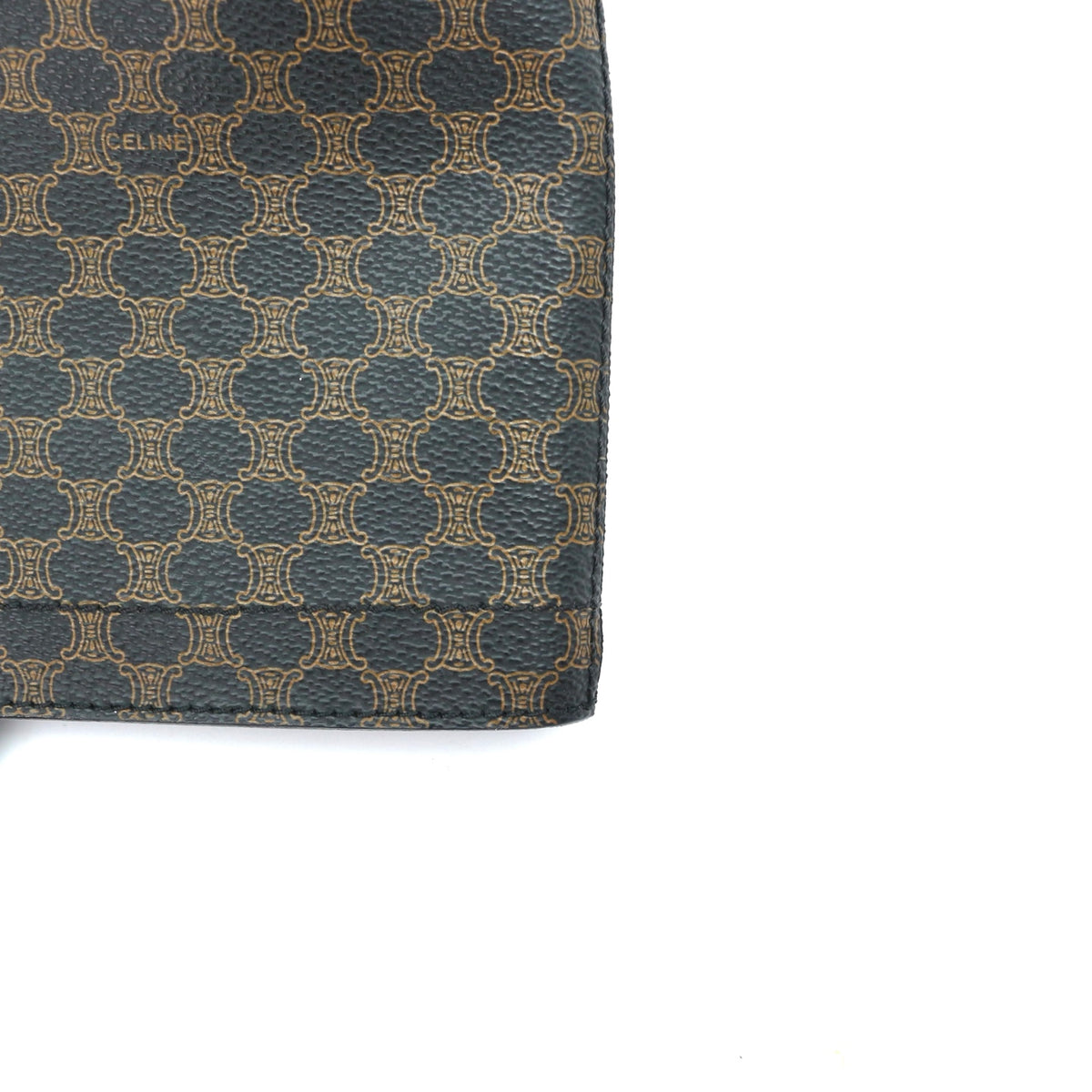 Celine Black Macadam Monogram Ring Handle Tote Bag [Used]