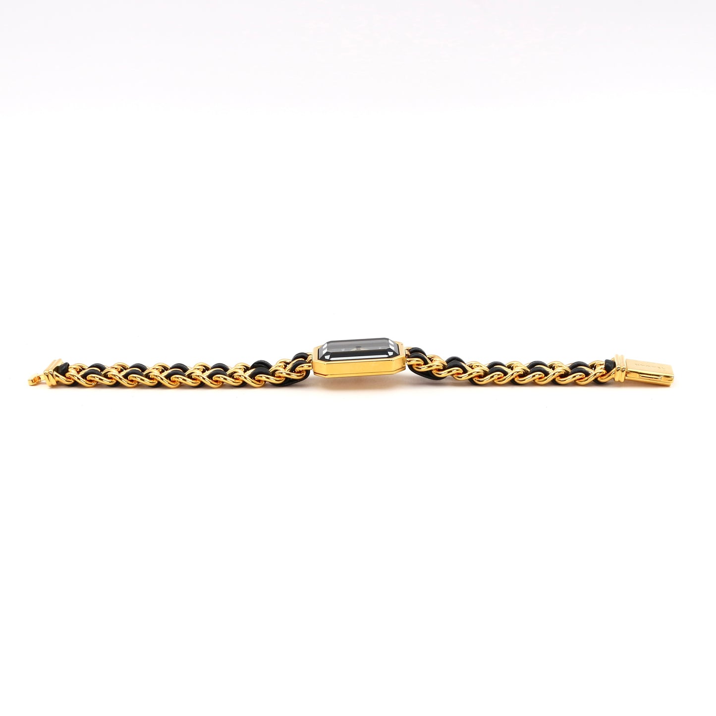 CHANEL Black & Gold Premiere L Watch [Used]