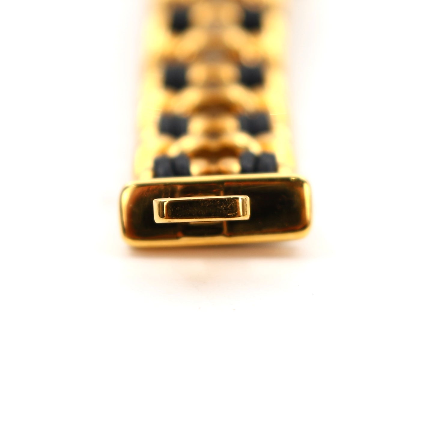CHANEL Black & Gold Premiere L Watch [Used]