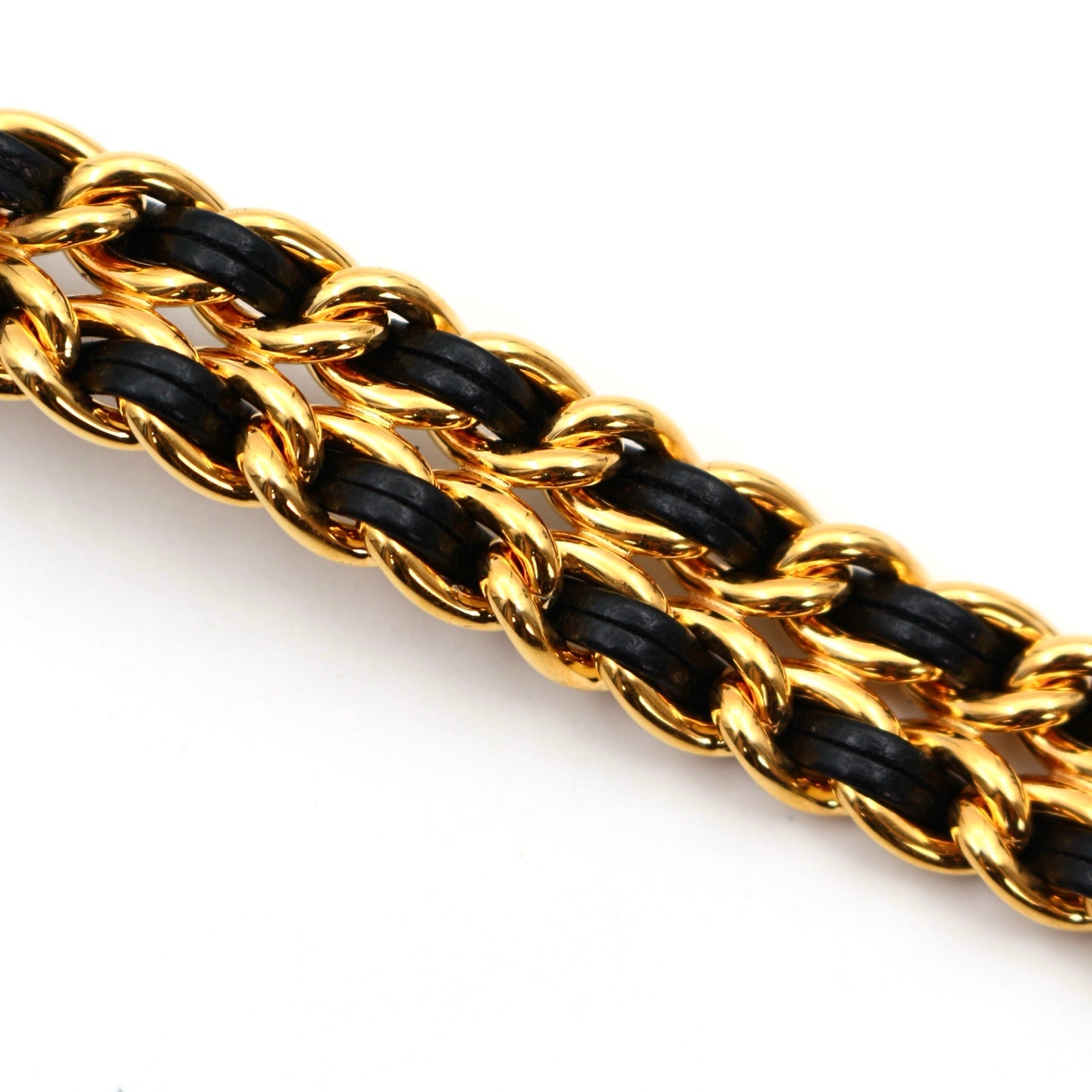 CHANEL Black & Gold Premiere L Watch [Used]