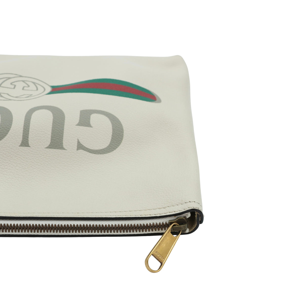 Gucci Pearl White Clutch Bag [Used]