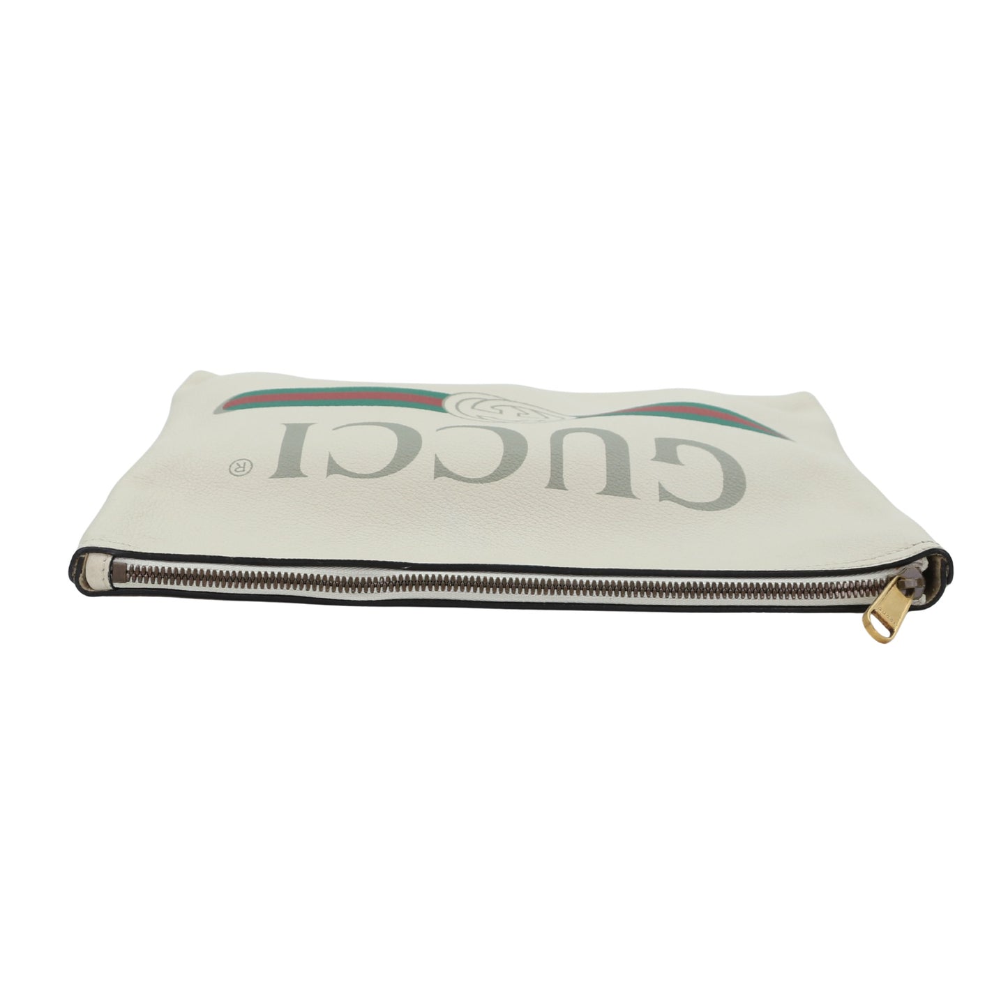 Gucci Pearl White Clutch Bag [Used]
