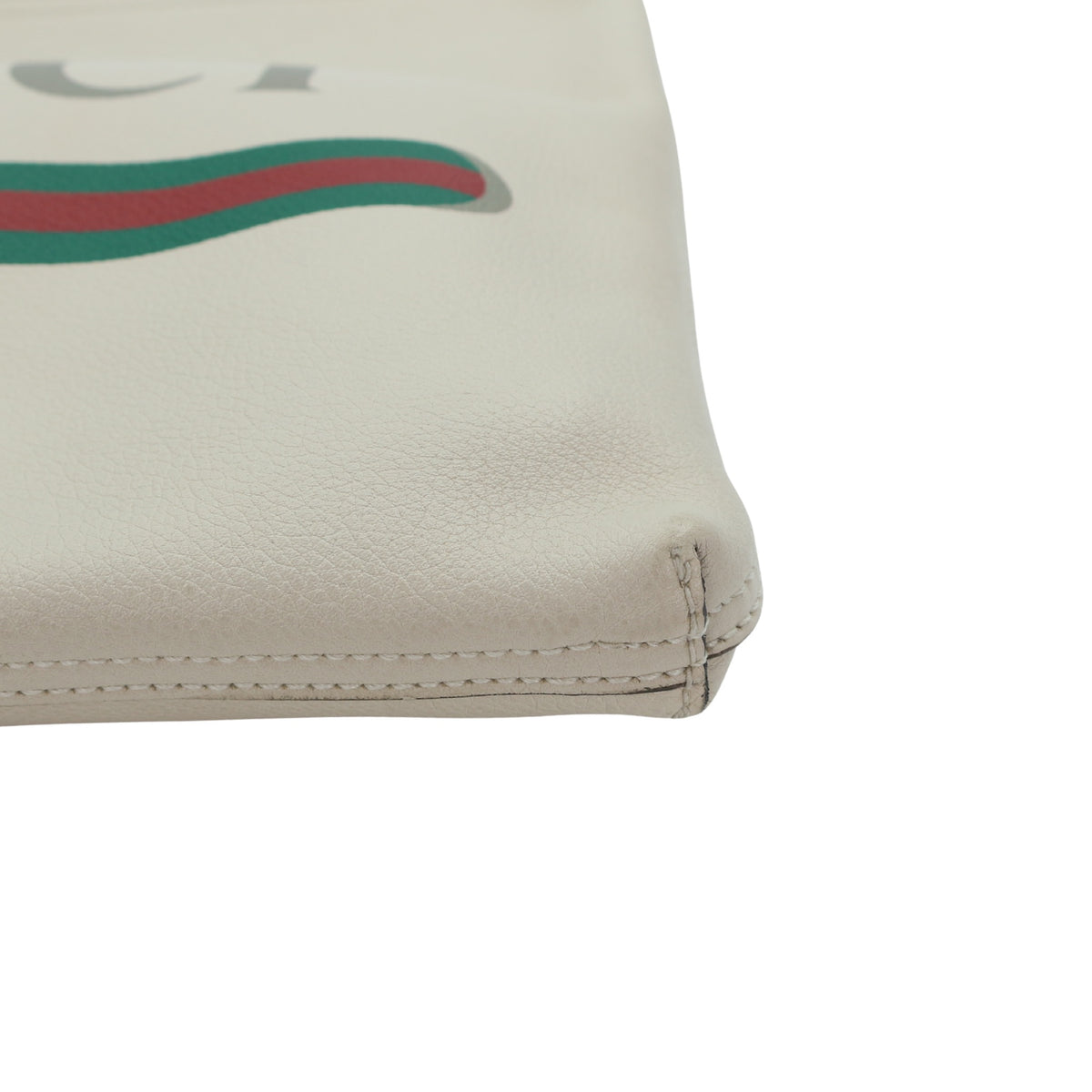 Gucci Pearl White Clutch Bag [Used]