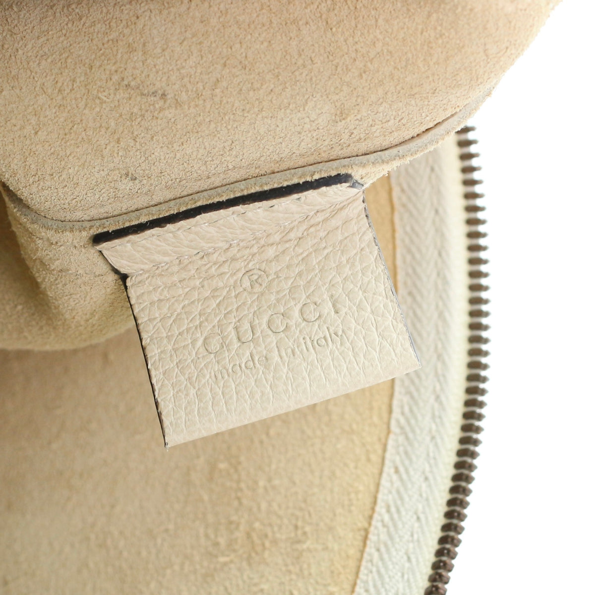 Gucci Pearl White Clutch Bag [Used]