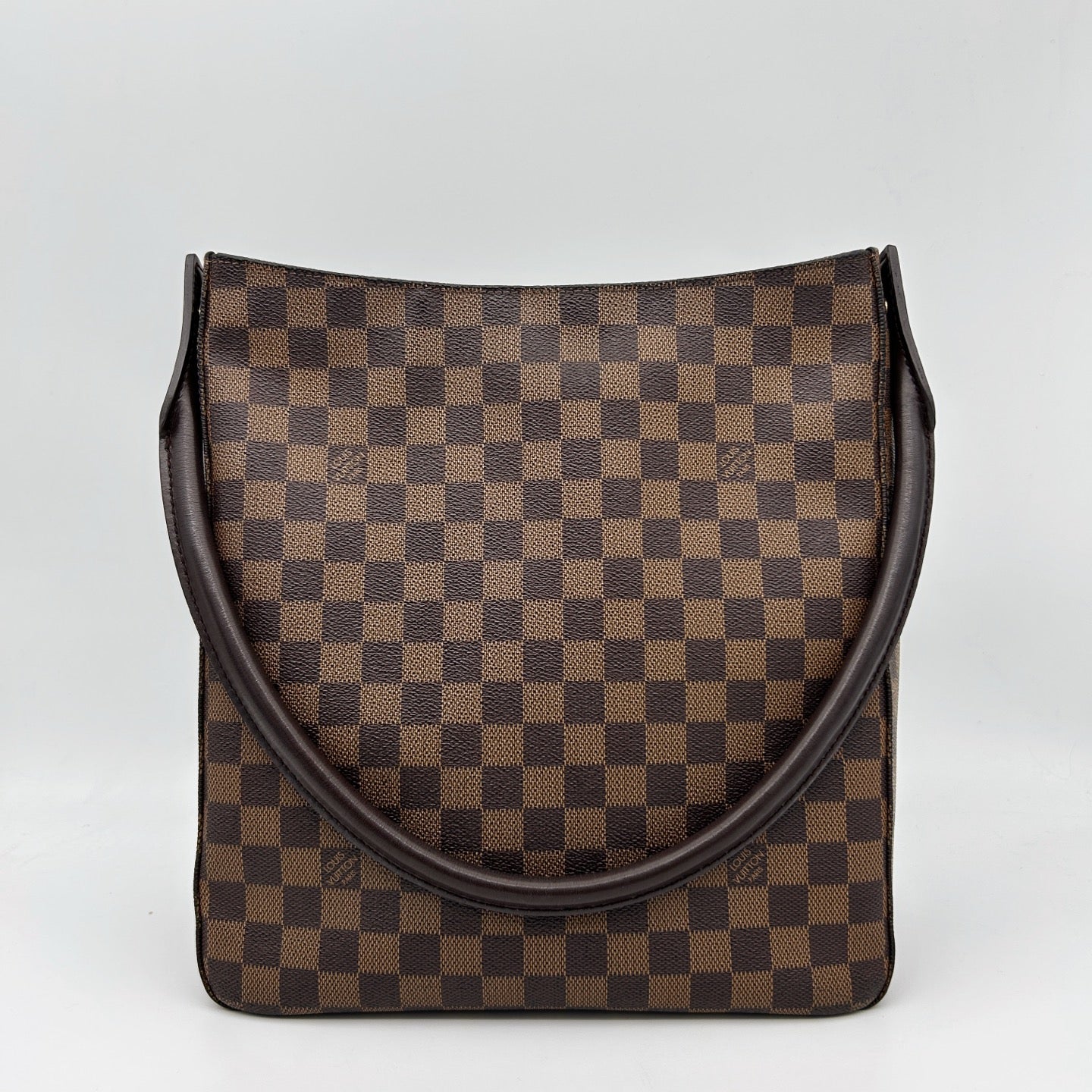 LOUIS VUITTON Damier Ebene Looping Tote Bag [Used]