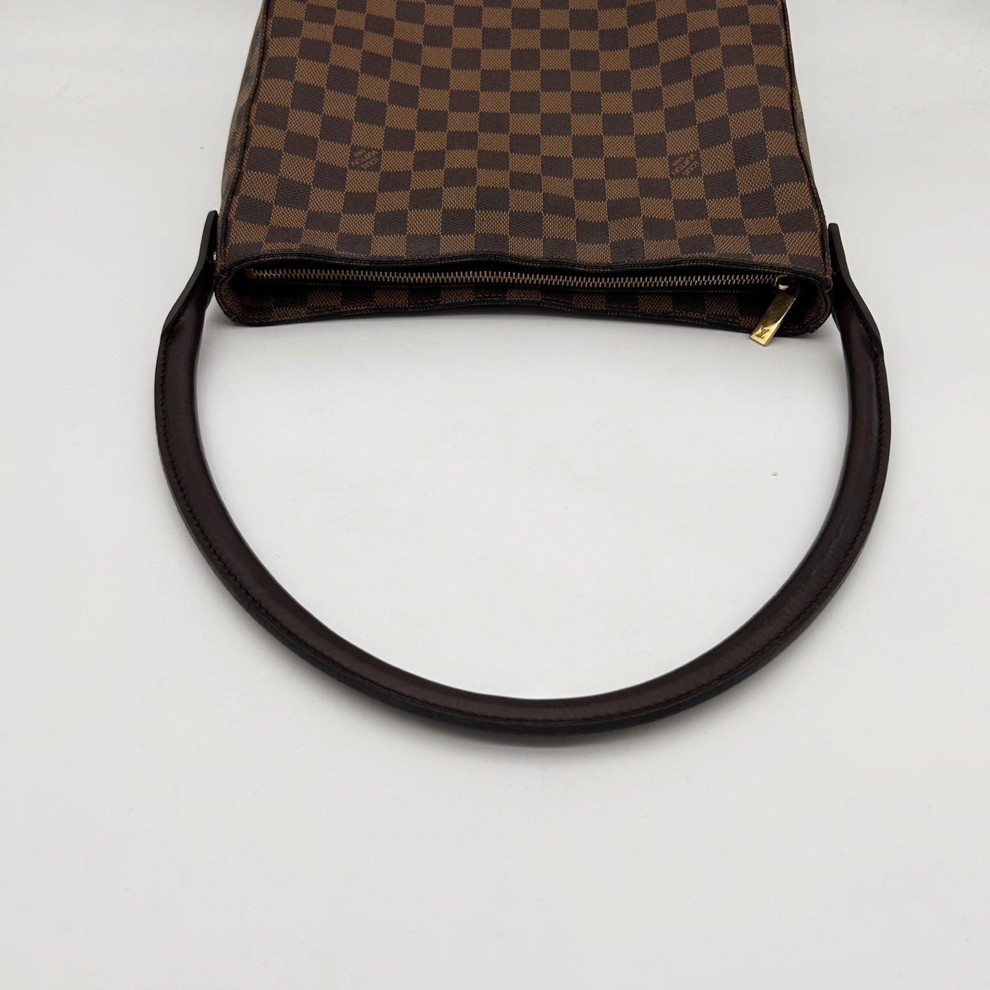 LOUIS VUITTON Damier Ebene Looping Tote Bag [Used]