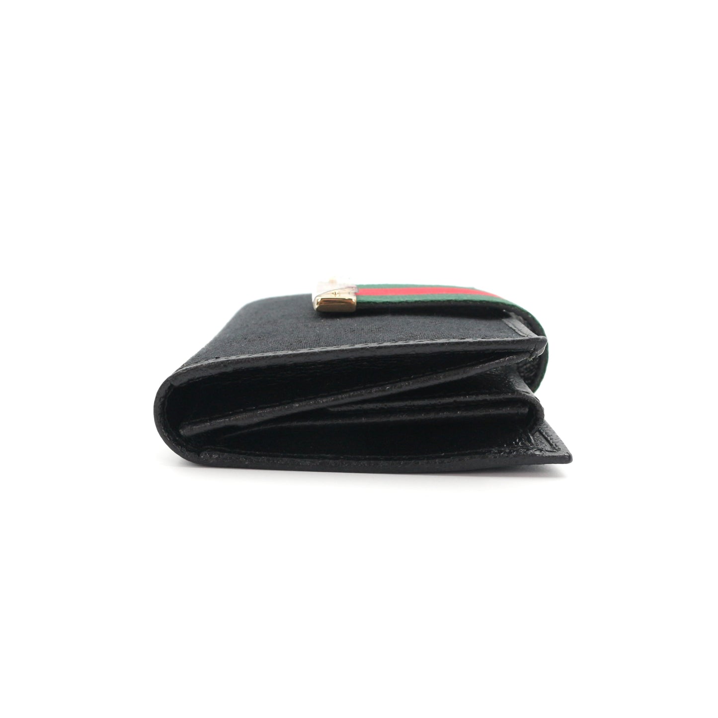 GUCCI Sherry Line GG Canvas Leather Long Wallet [Unused]