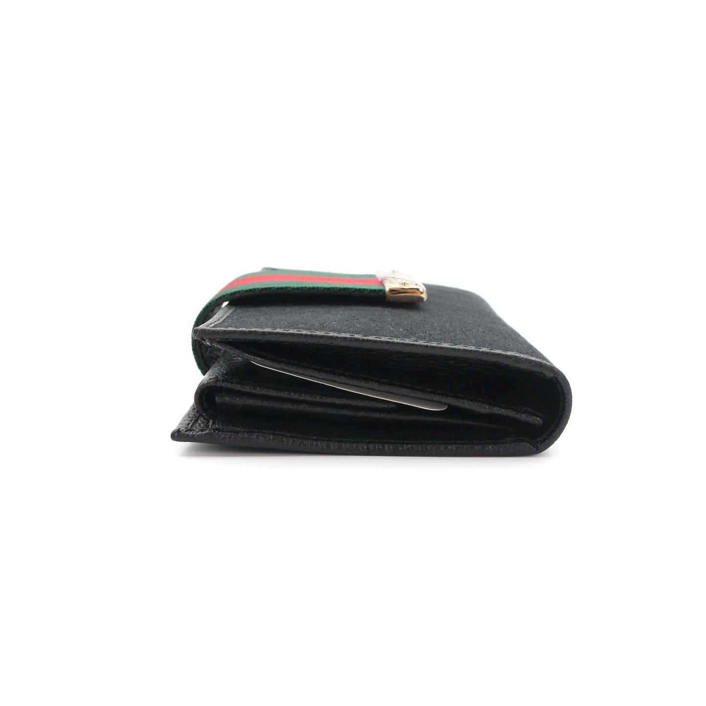 GUCCI Sherry Line GG Canvas Leather Long Wallet [Unused]