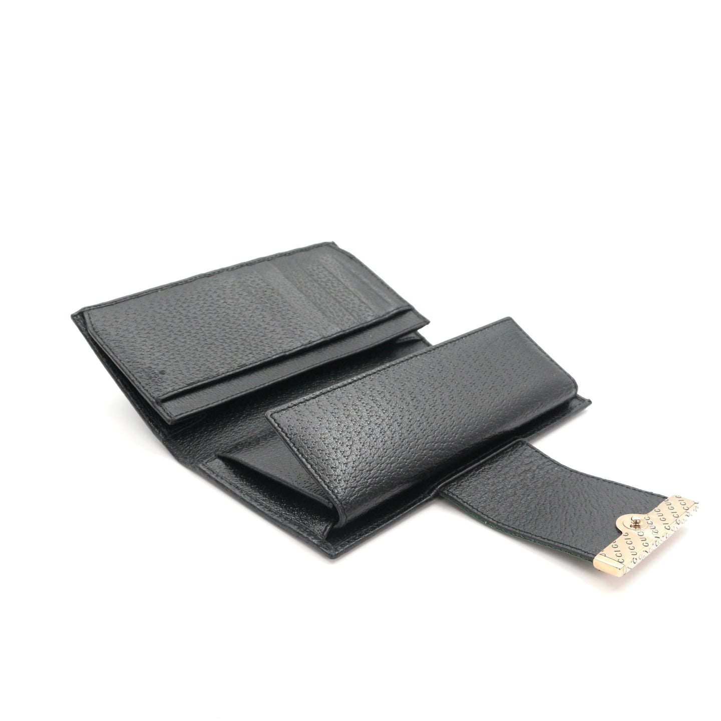 GUCCI Sherry Line GG Canvas Leather Long Wallet [Unused]