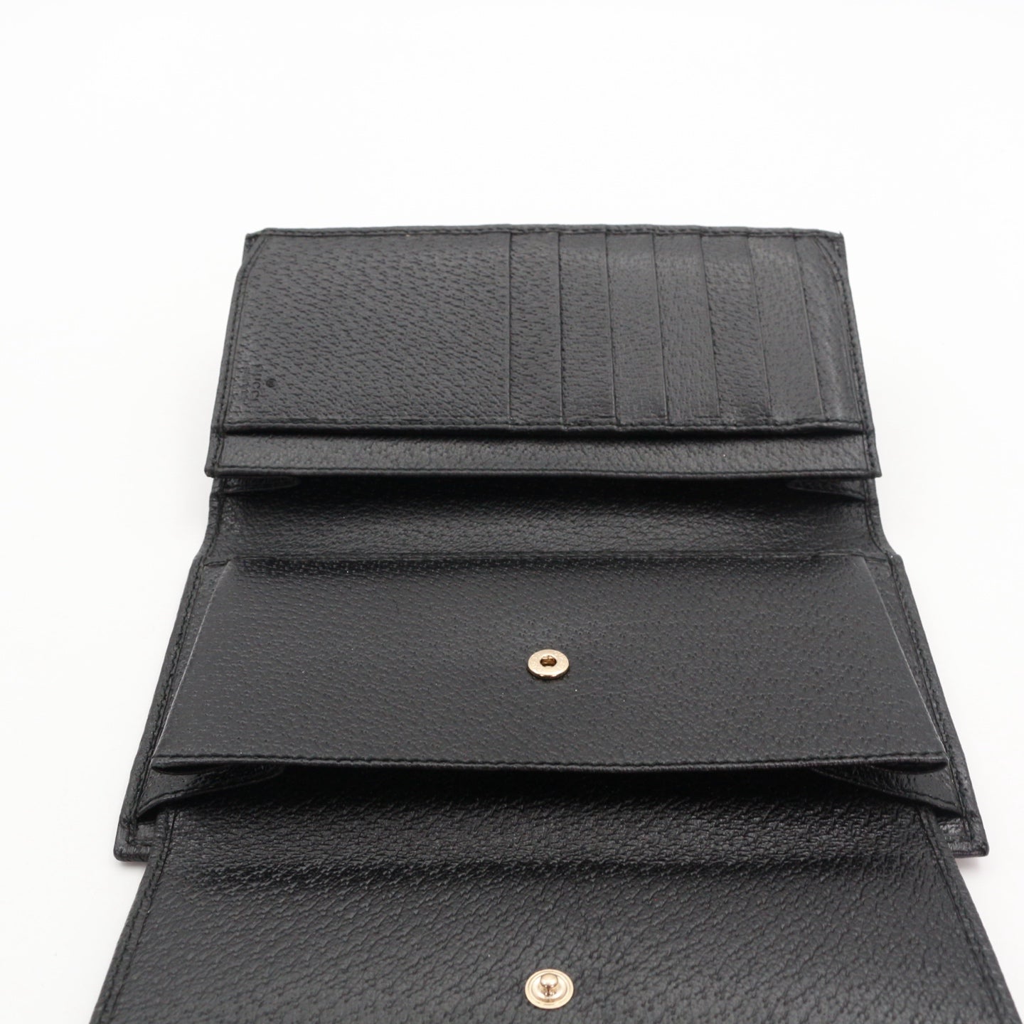 GUCCI Sherry Line GG Canvas Leather Long Wallet [Unused]