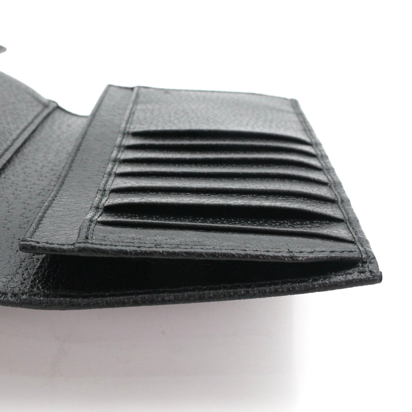GUCCI Sherry Line GG Canvas Leather Long Wallet [Unused]