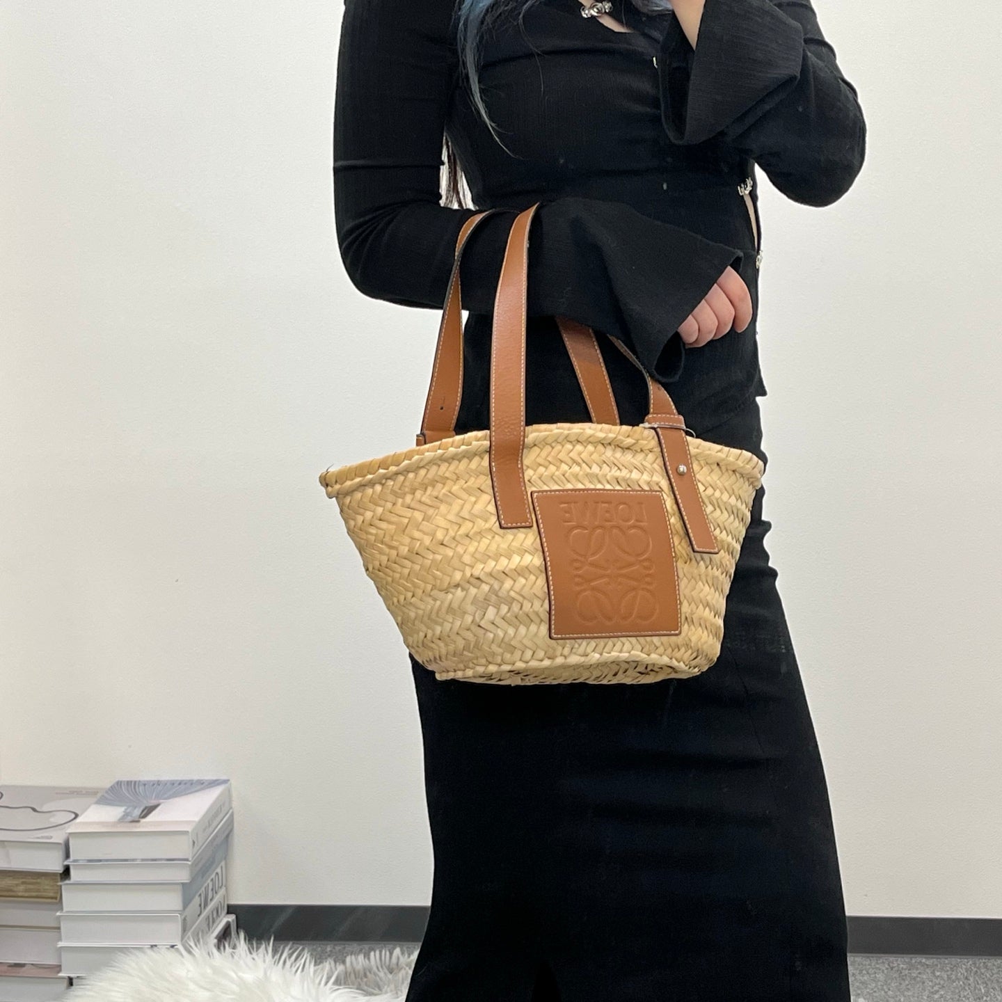 LOEWE Small Basket Tote Bag [Used]
