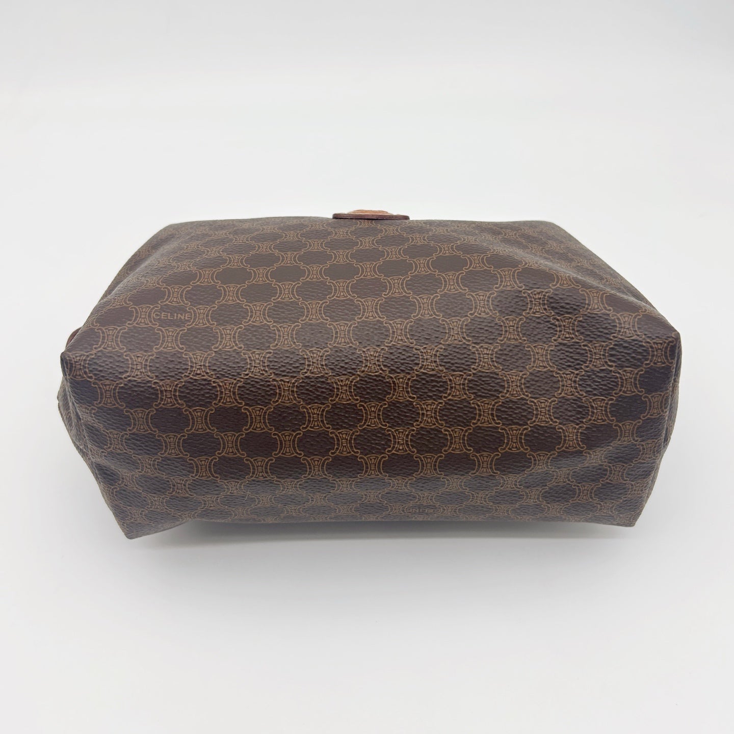 CELINE Macadam Canvas Cosmetic Pouch [Used]