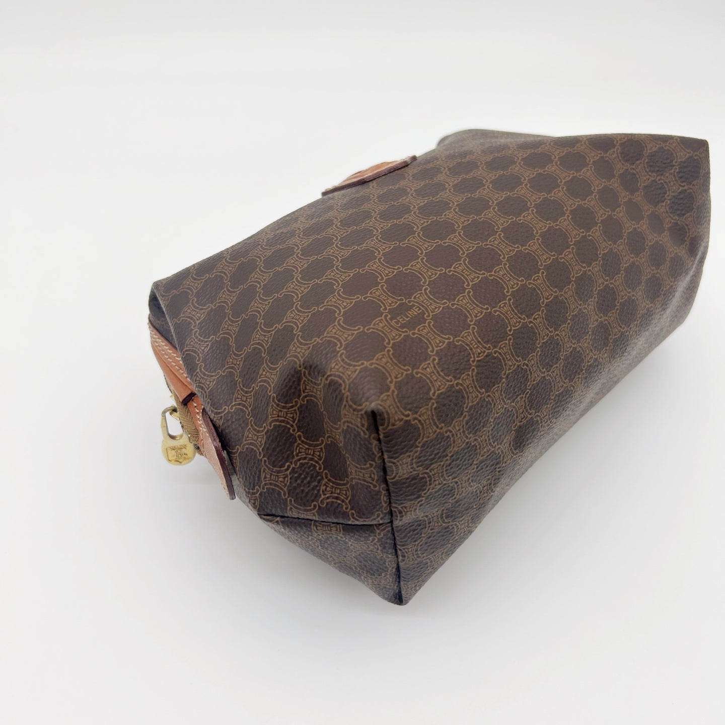 CELINE Macadam Canvas Cosmetic Pouch [Used]