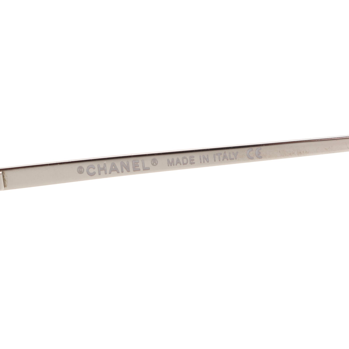 CHANEL Rimless Gradient Pink CC Logo Sunglasses [Used]