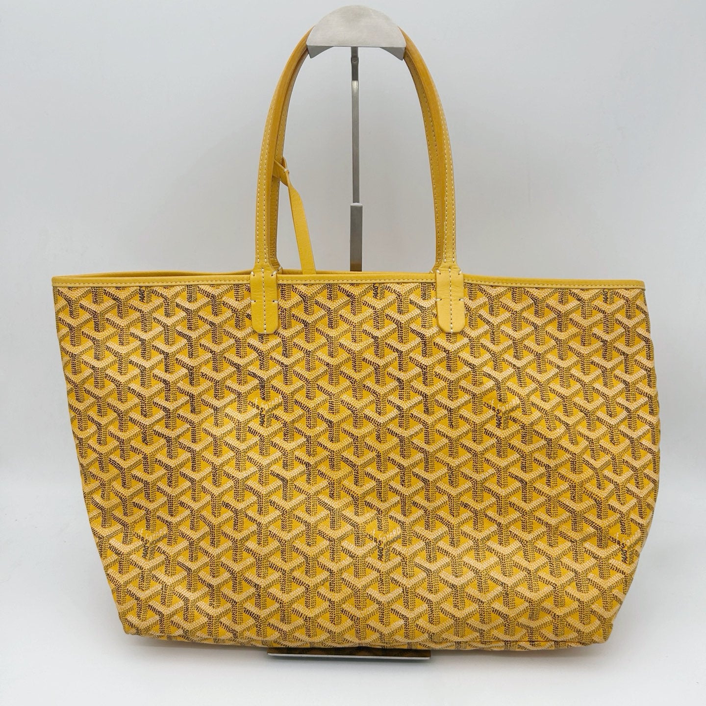GOYARD Saint Louis PM Yellow Tote Bag [Used]